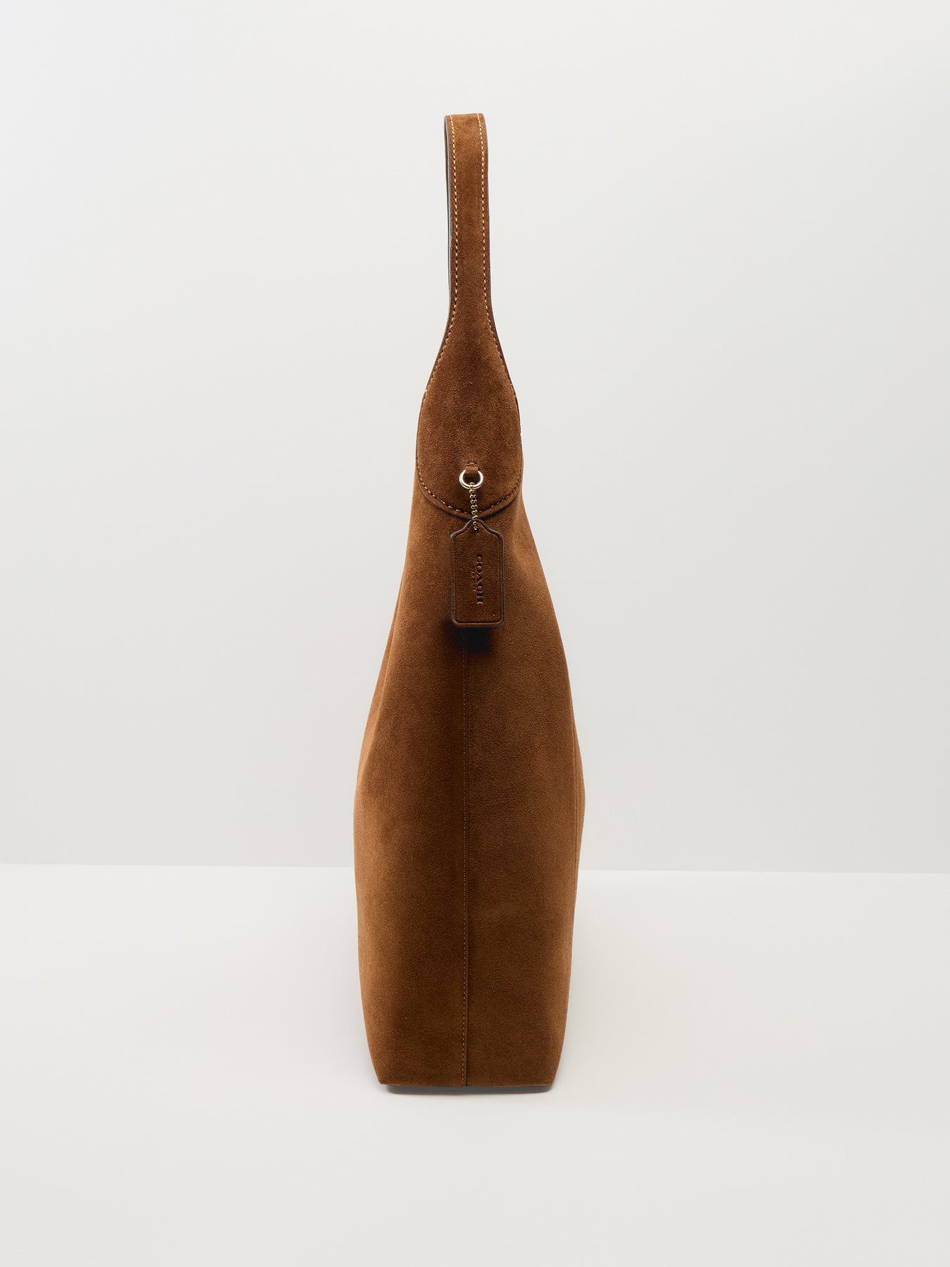 Suede Brooklyn Bag Warm Brown