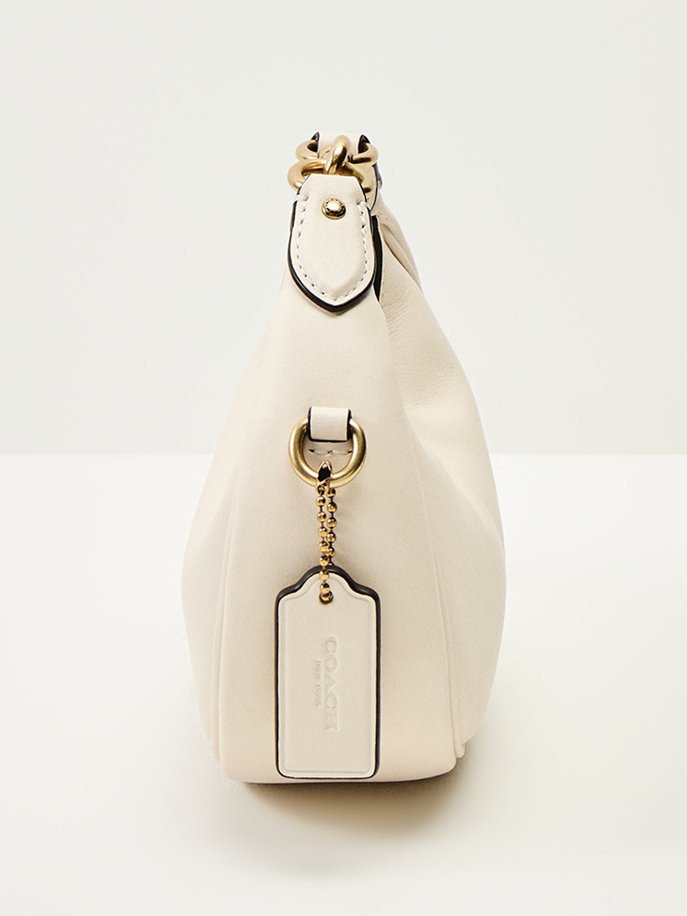 Jonie Leather Bag Chalk