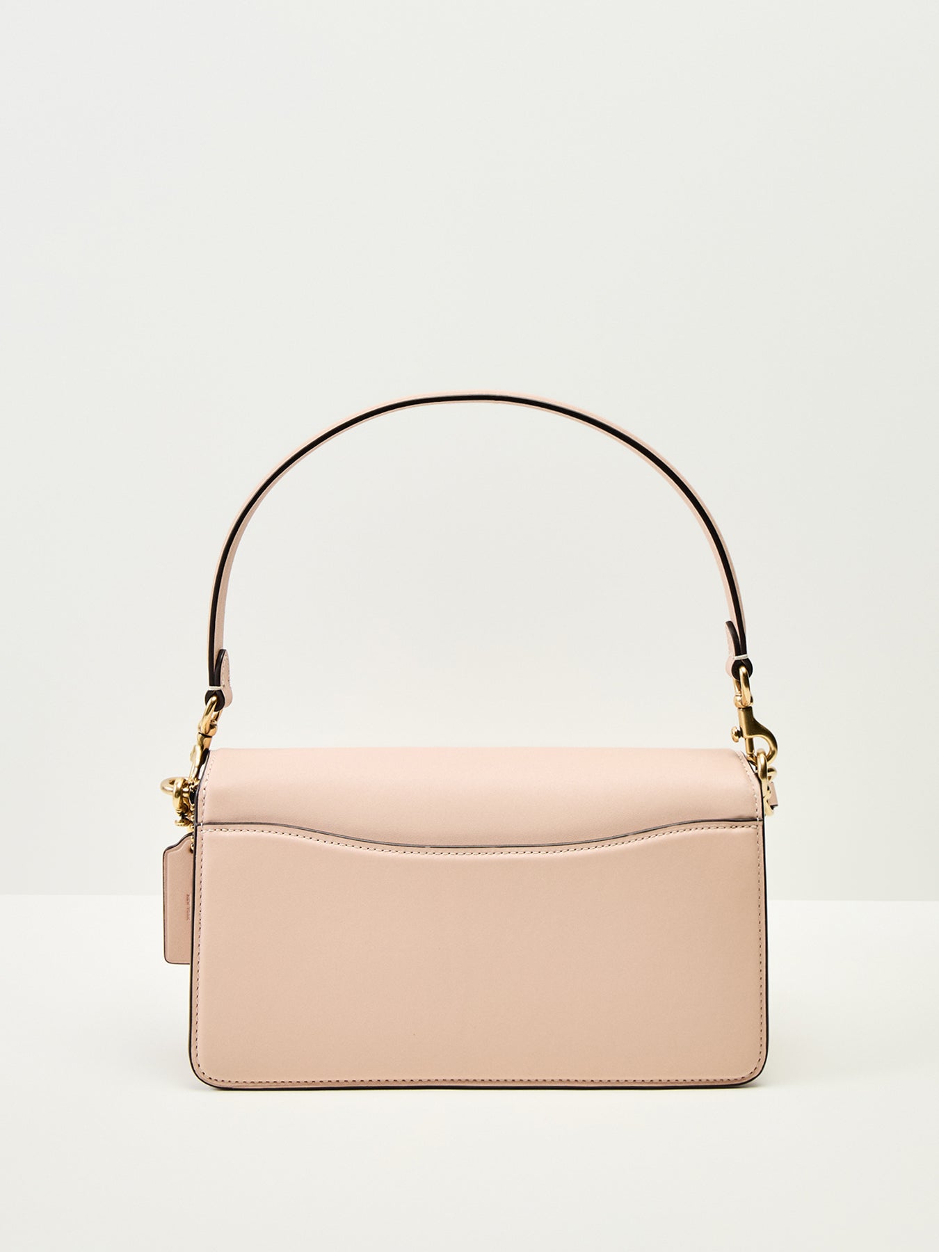 Tabby Shoulder Bag 26 with Hammered C Hardware Cream