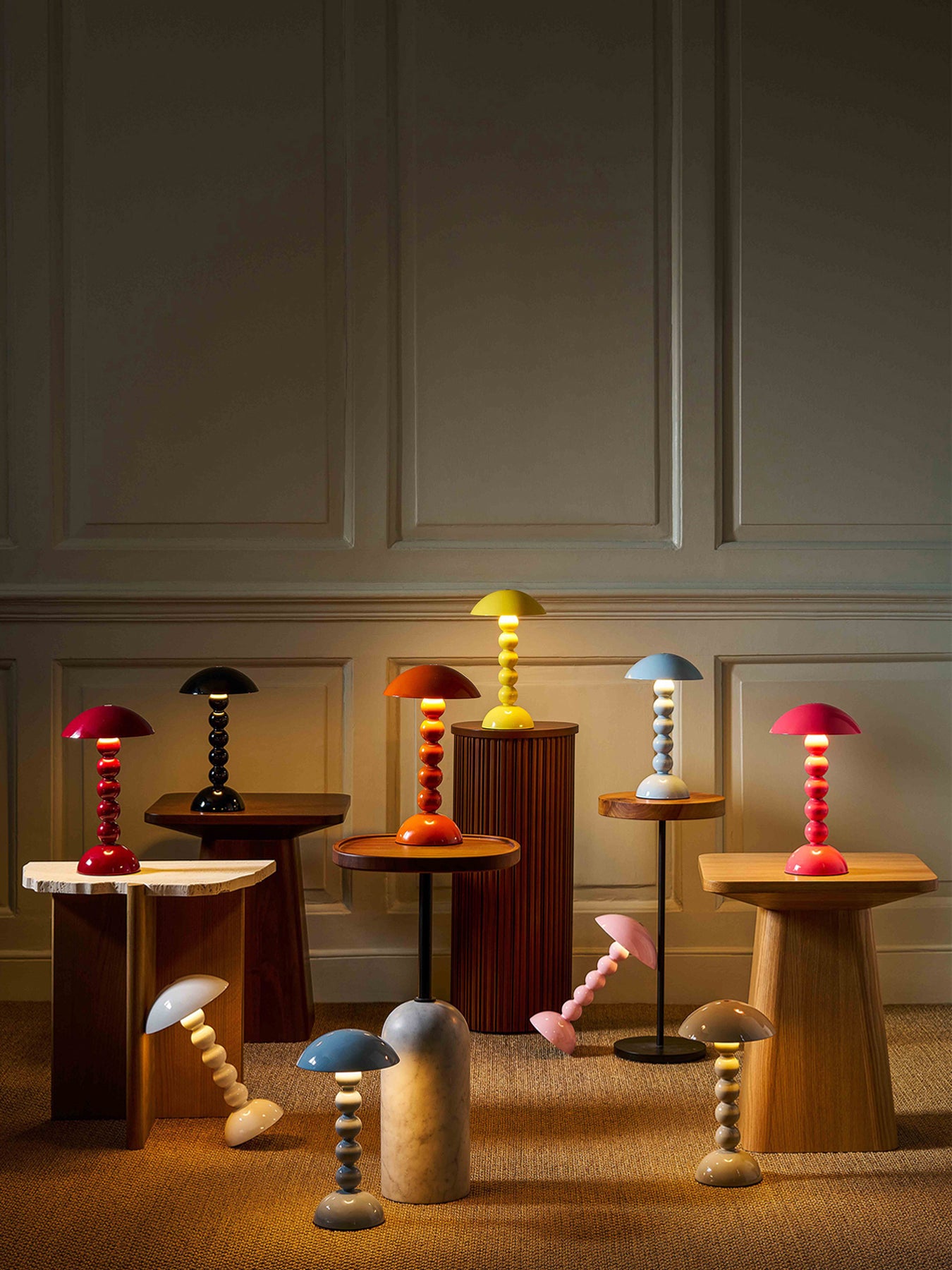 LED Wireless Bobbin Lamp