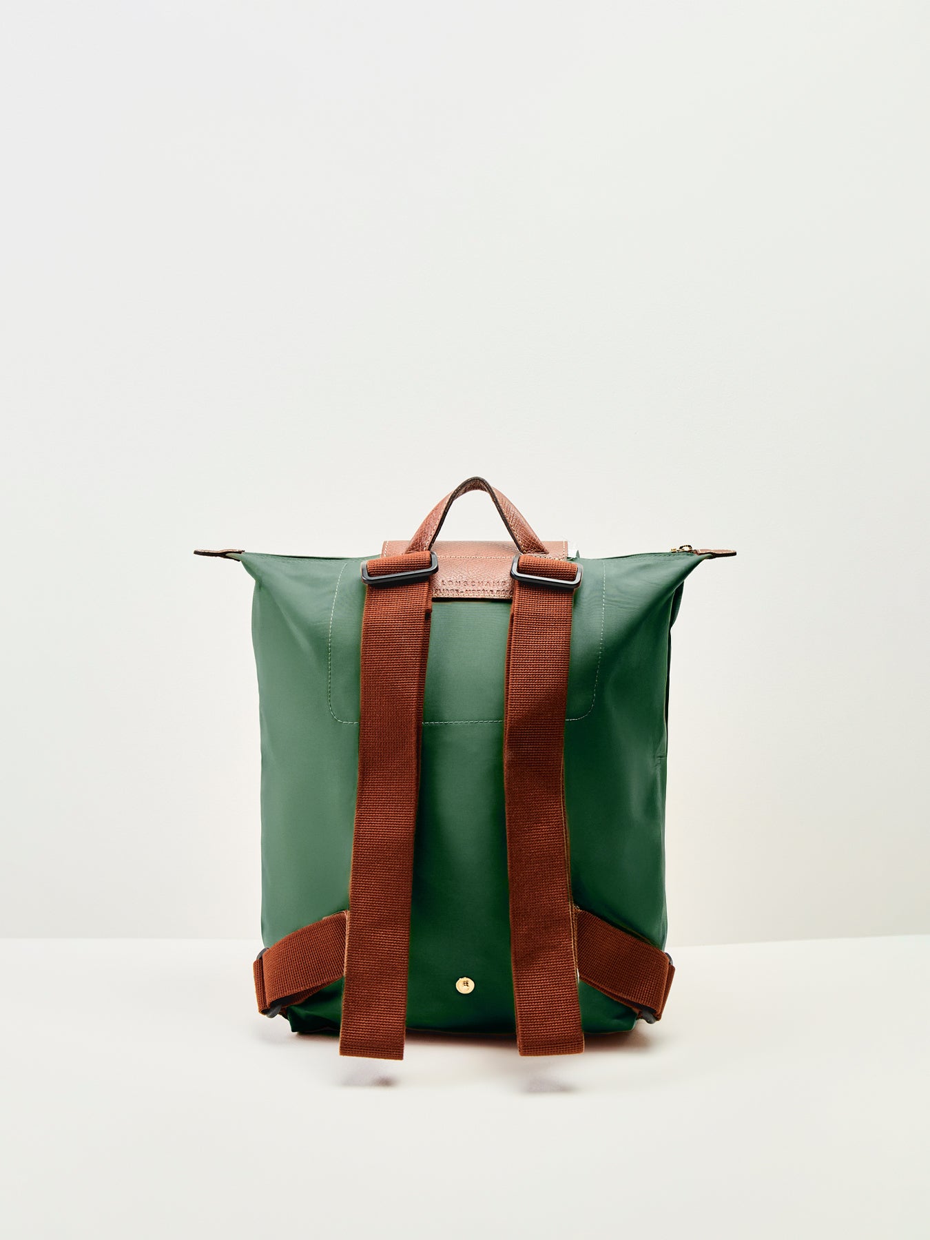 Le Pliage Original Medium Backpack British Green