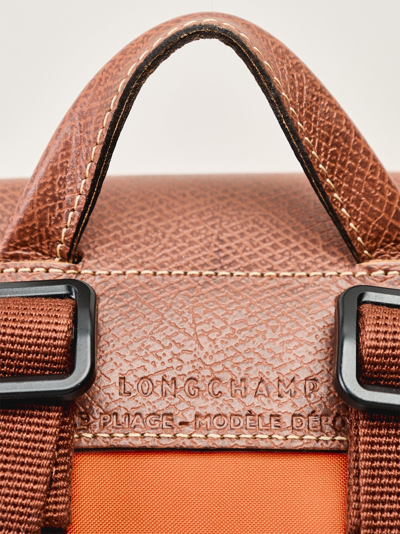 Le Pliage Original Medium Backpack Brick