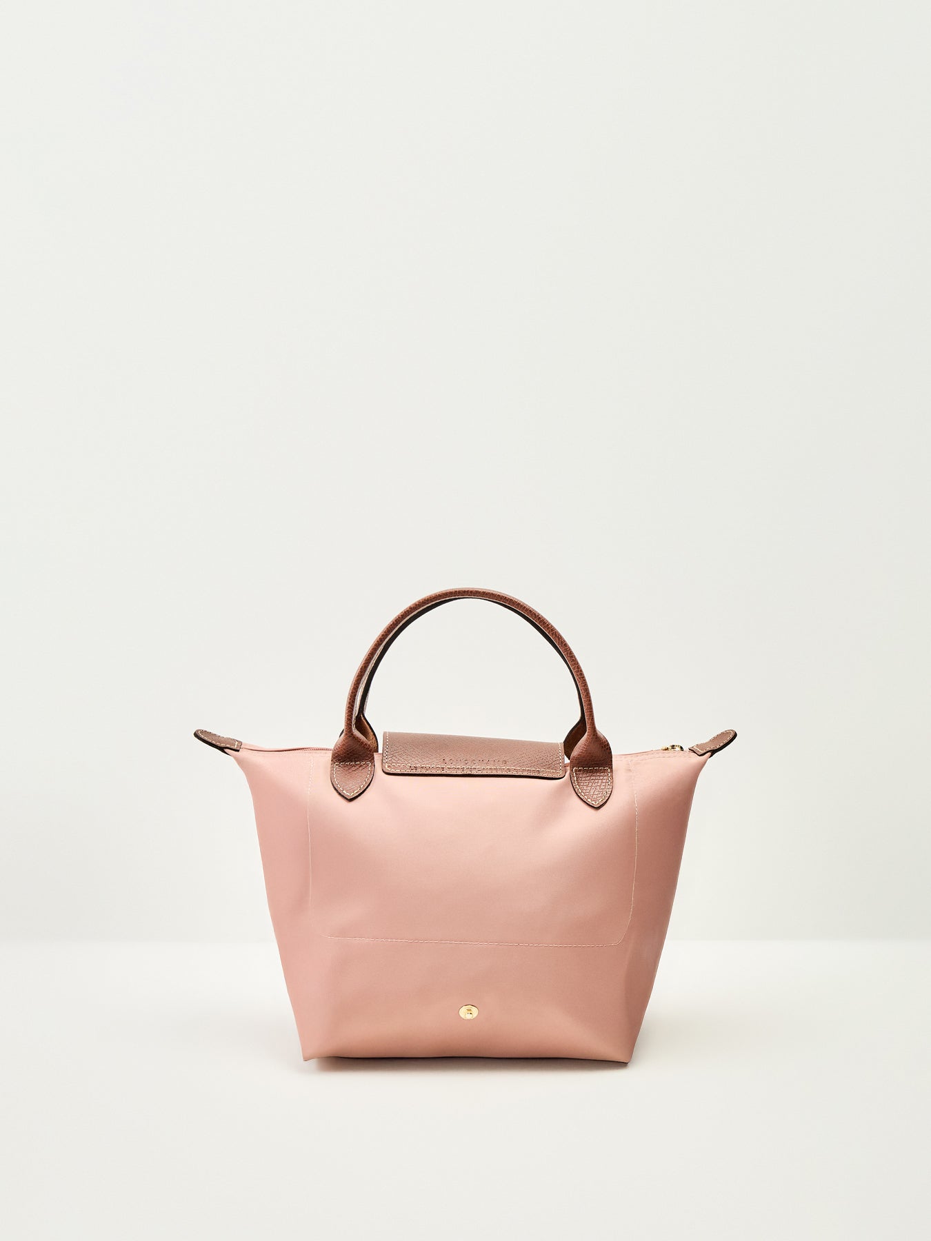 Le Pliage Original Small Handbag Pink Tea Recycled Canvas