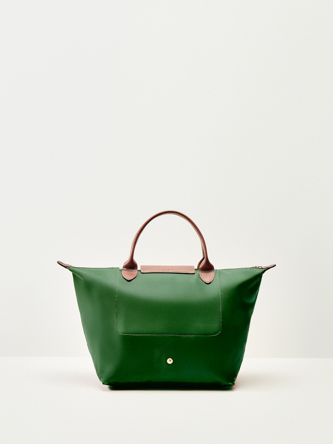 Le Pliage Original Medium Handbag British Green