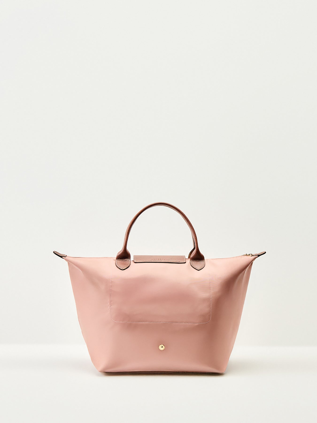 Le Pliage Original Medium Handbag Pink Tea Recycle