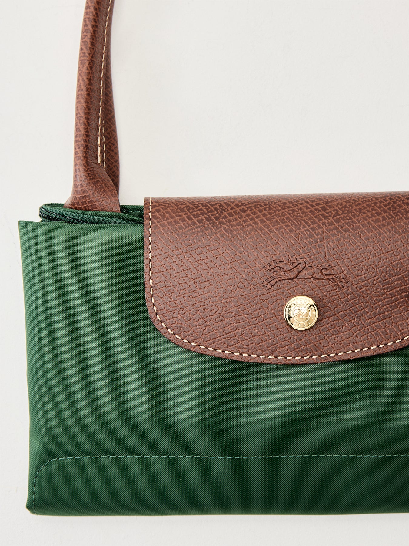 Le Pliage Original Medium Tote Bag British Green