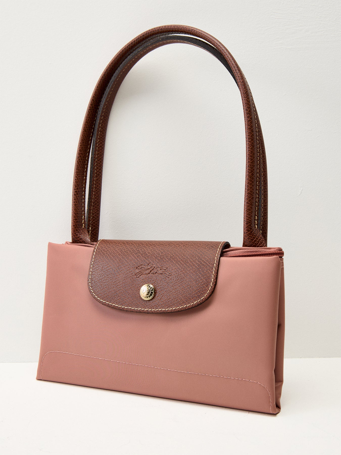 Le Pliage Original Tote Medium Bag Pink Tea