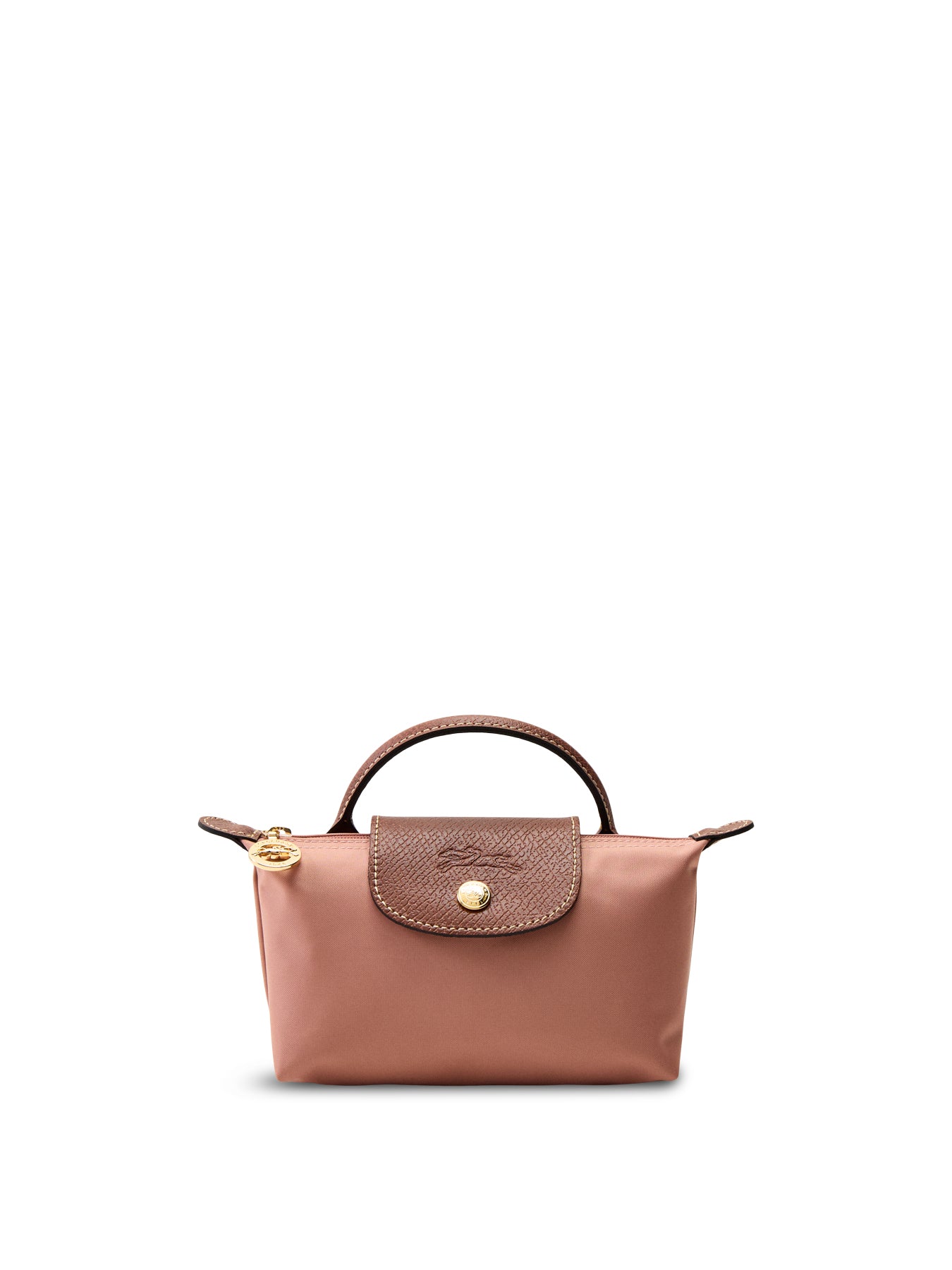 Le Pliage Original Pouch Pink Tea Recycled Canvas