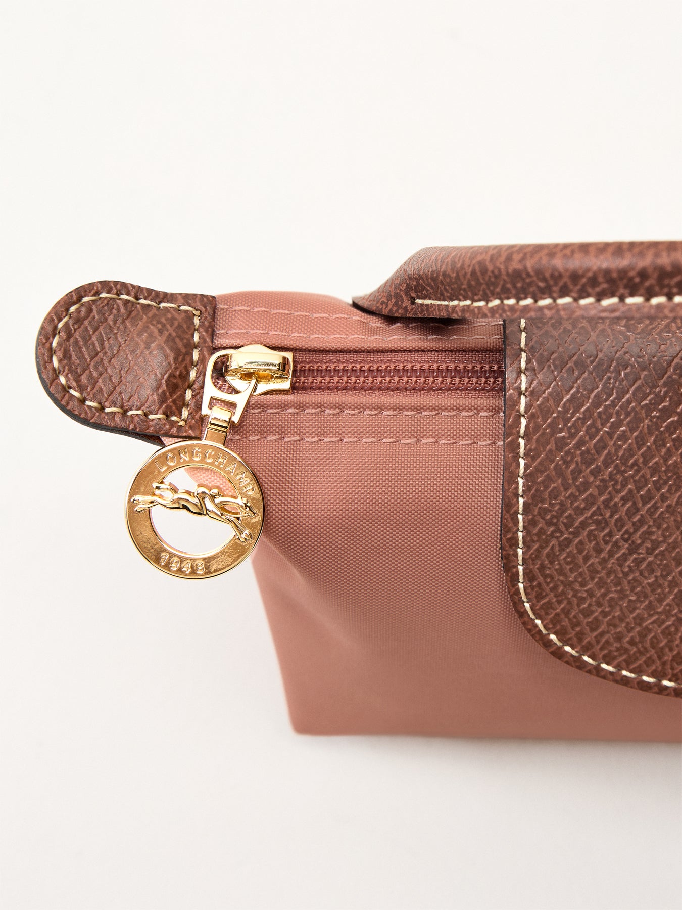 Le Pliage Original Pouch Pink Tea Recycled Canvas