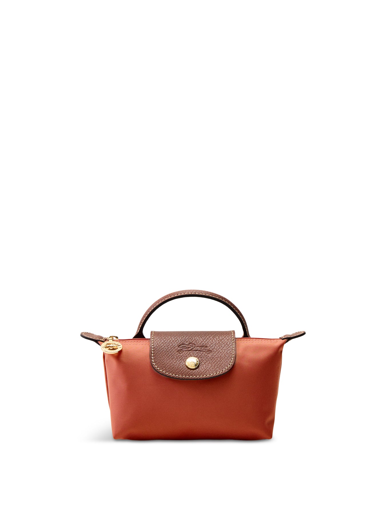 Le Pliage Original Pouch Tomato Recycled Canvas