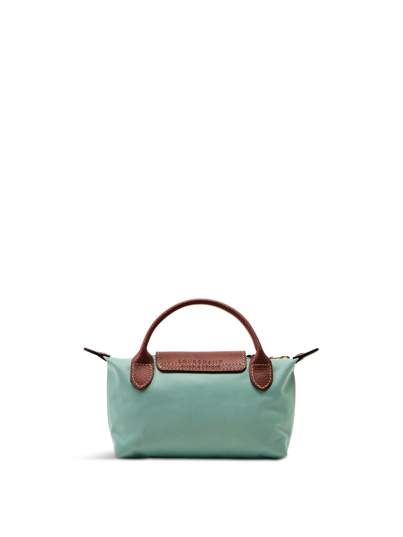 Le Pliage Original Pouch Celadon Recycled Canvas