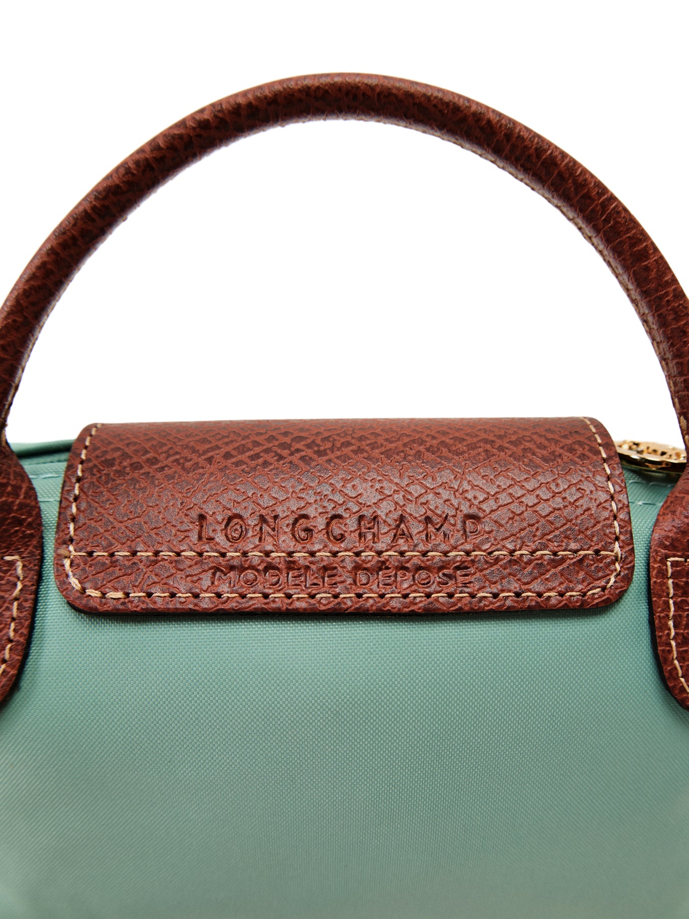 Le Pliage Original Pouch Celadon Recycled Canvas