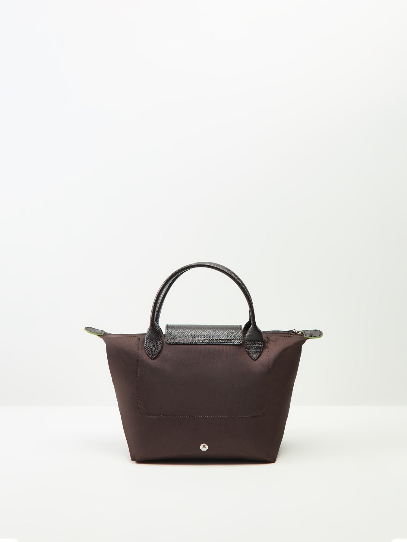 Le Pliage Green Small Handbag Fir Leather