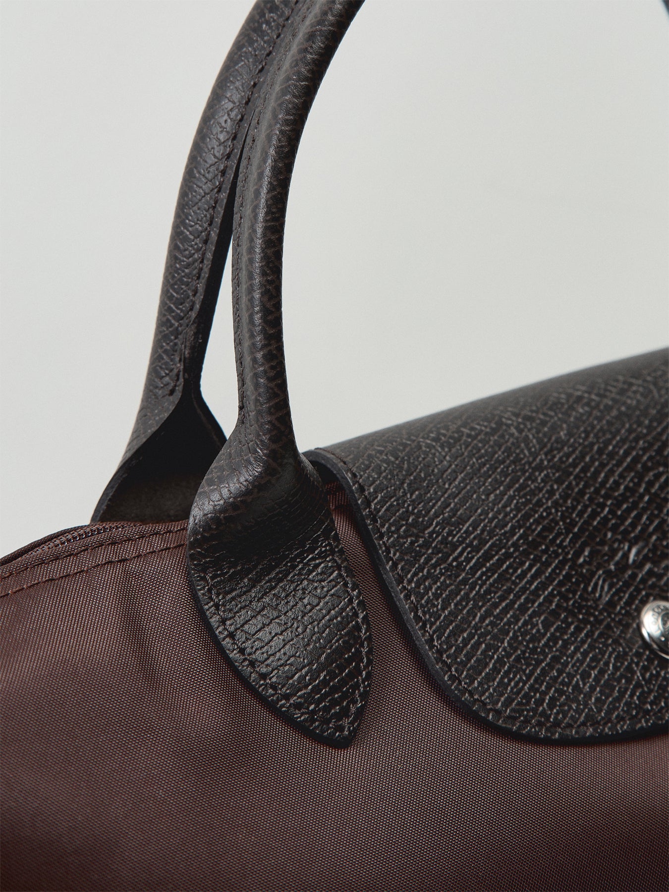 Le Pliage Green Small Handbag Fir Leather