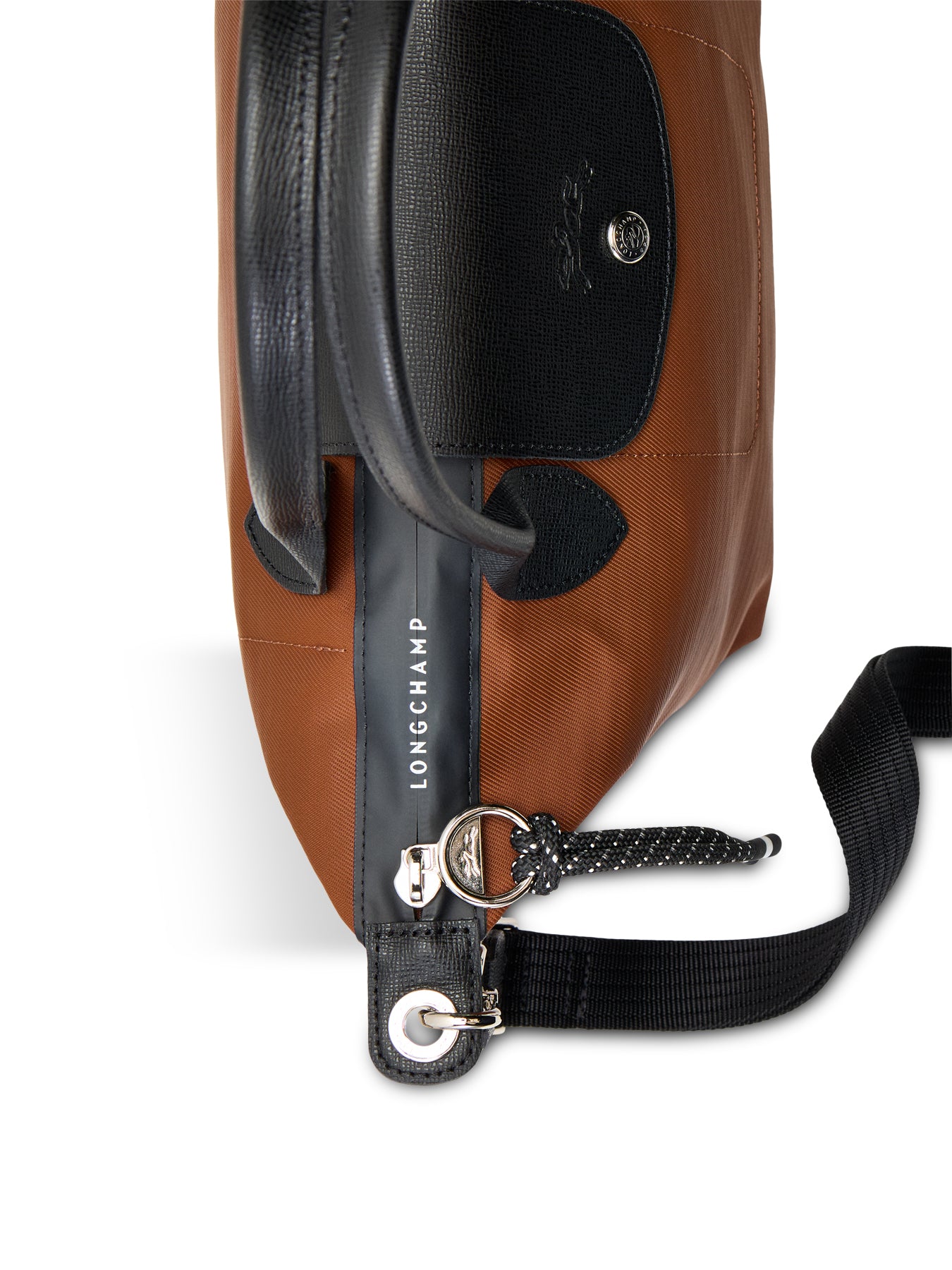 Le Pliage Energy Small Handbag Chocolate Recycle