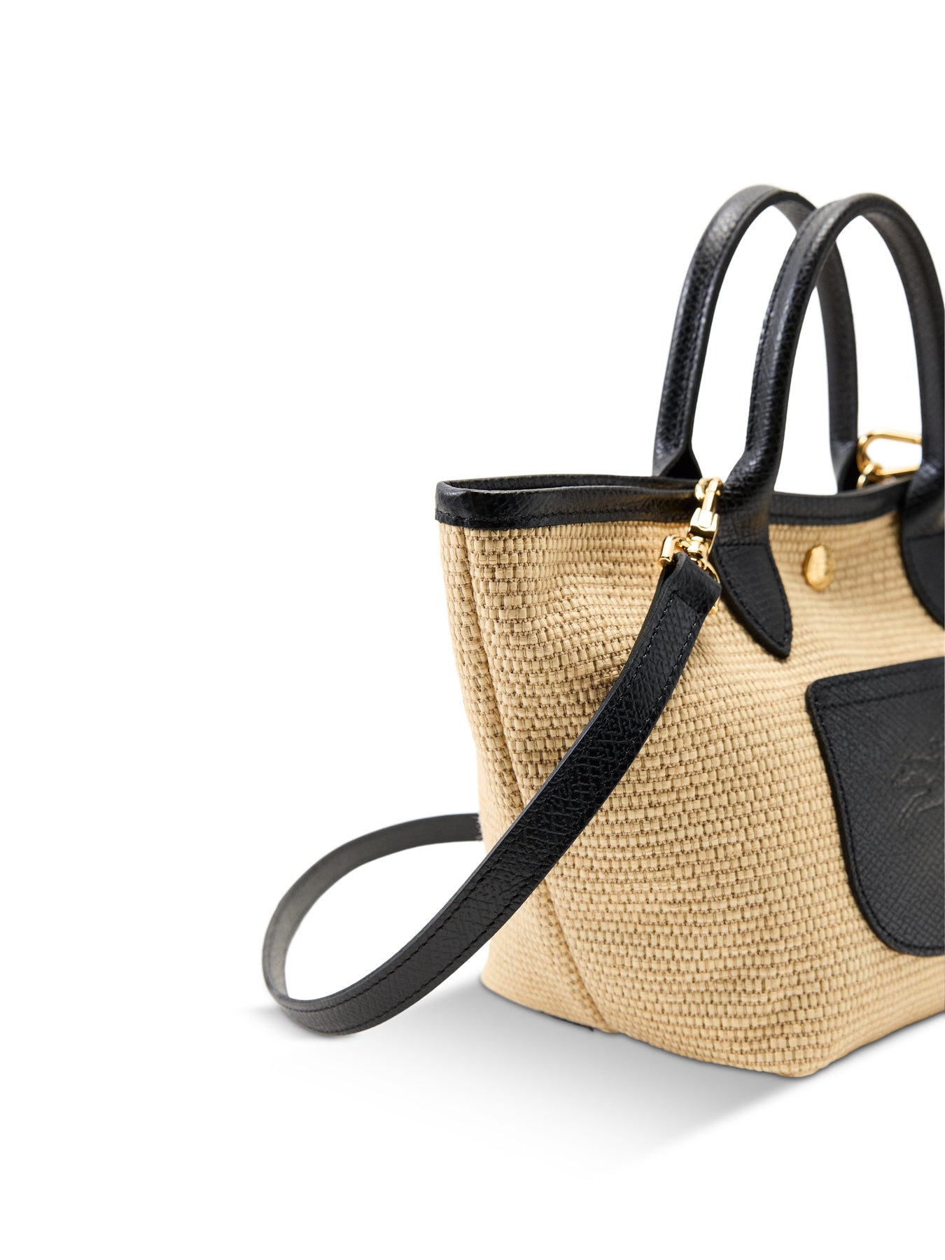 Le Pliage Panier  Extra Small Basket Black Canvas