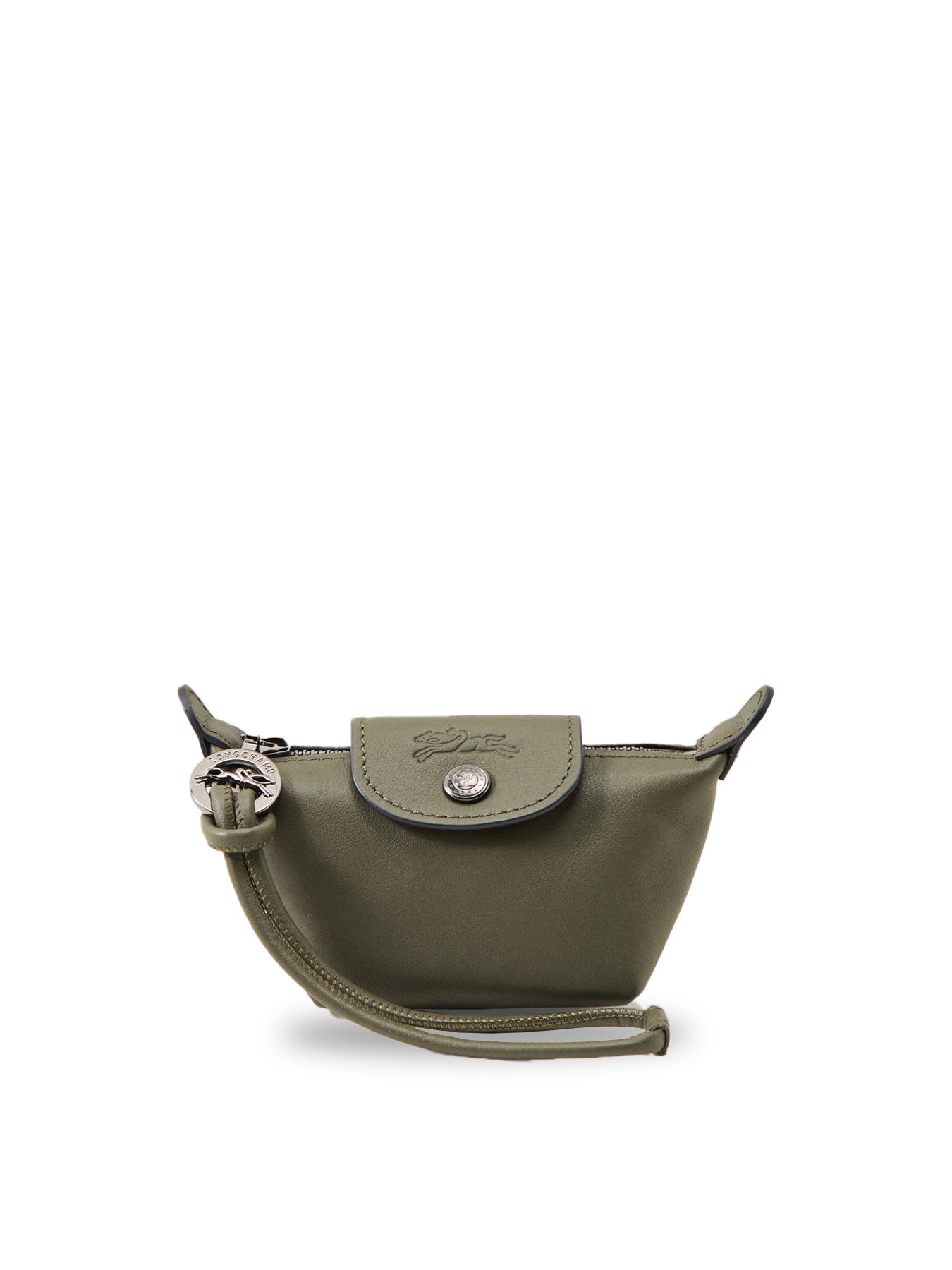 Le Pliage Xtra Leather Coin Purse Fir