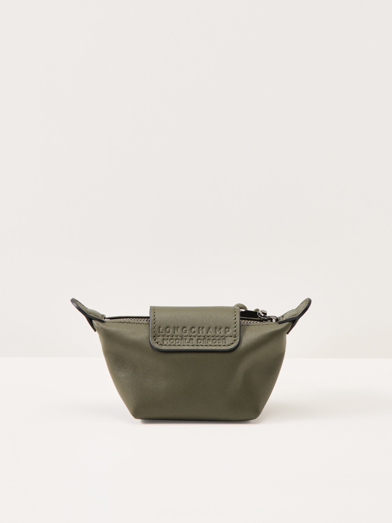 Le Pliage Xtra Leather Coin Purse Fir
