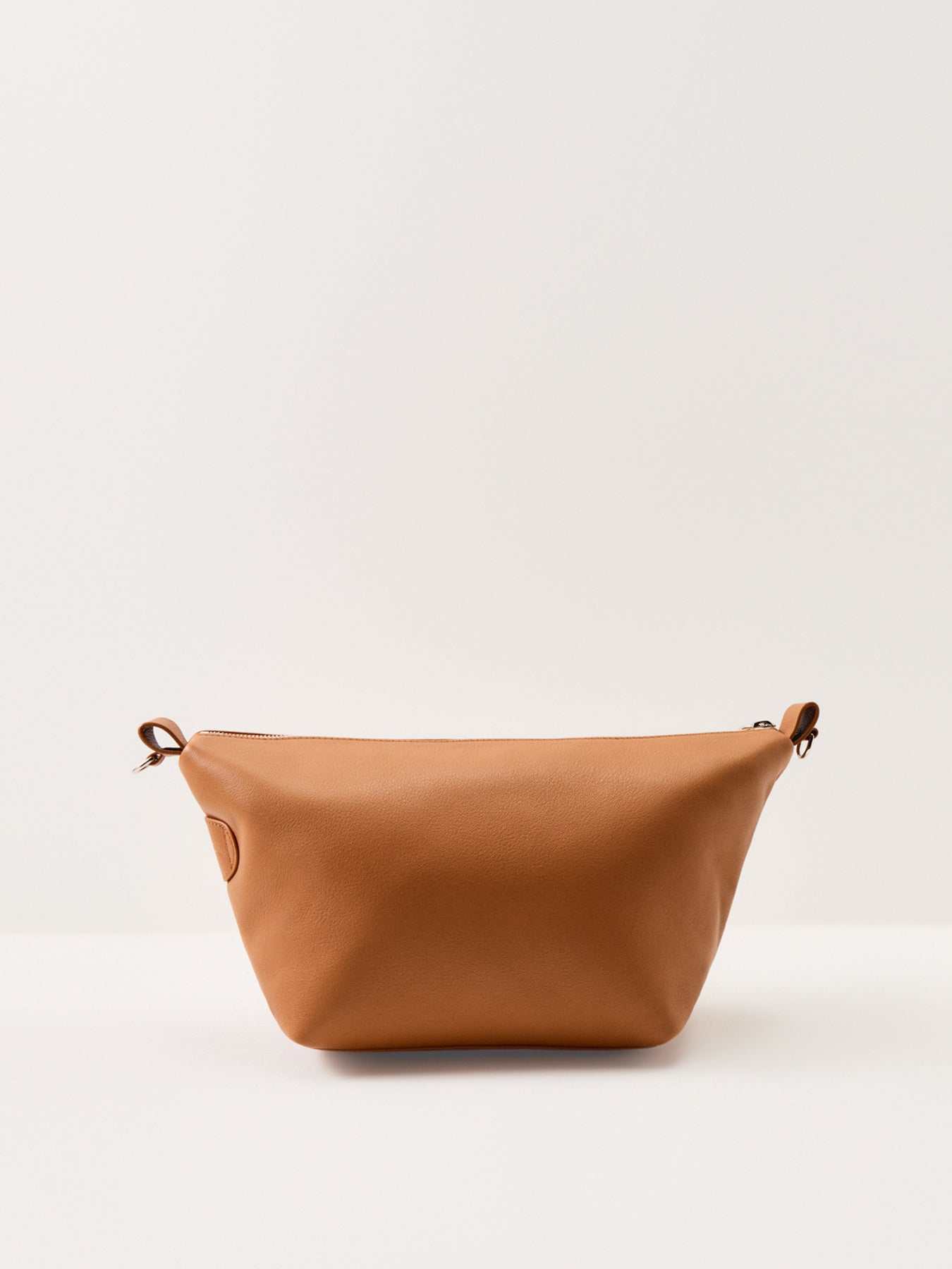 Le Slouchy Small Leather Crossbody Bag Cashew