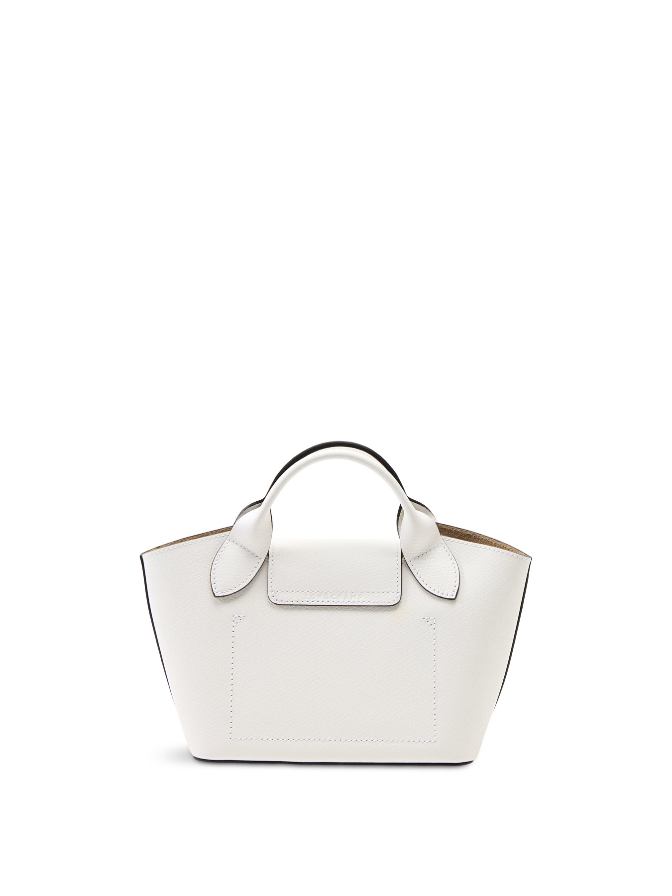 Epure Extra Small Leather Tote Bag White
