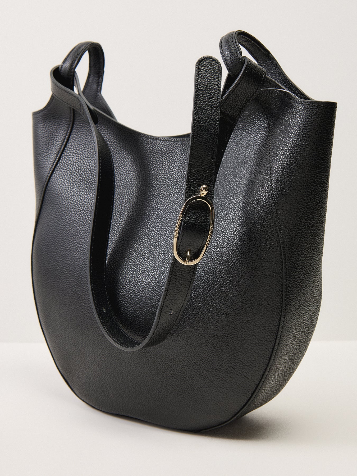 Le Foulonne Hobo Bag Large Black