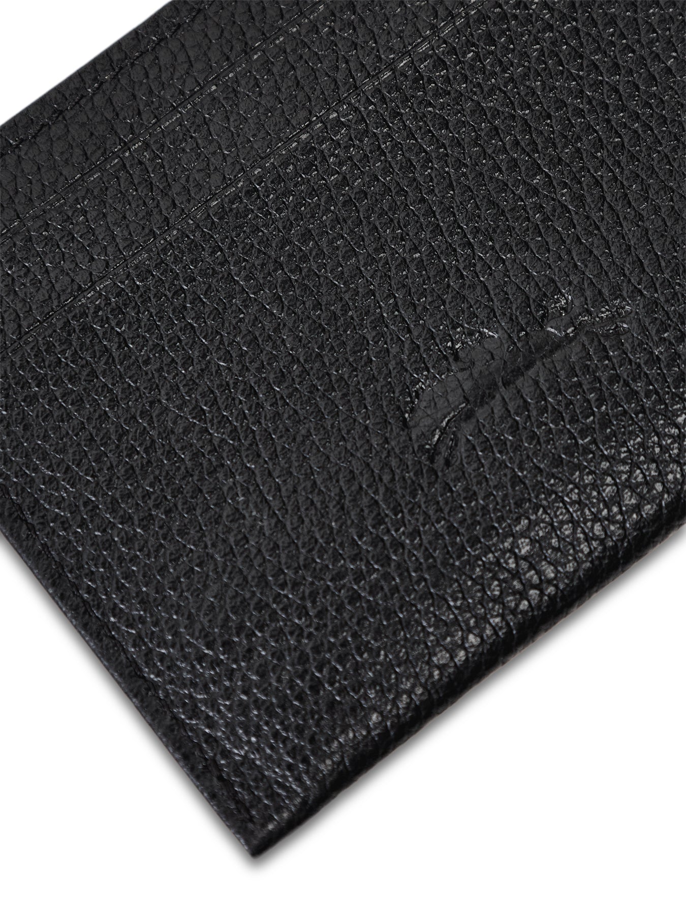 Le Foulonne Card Holder Black Leather