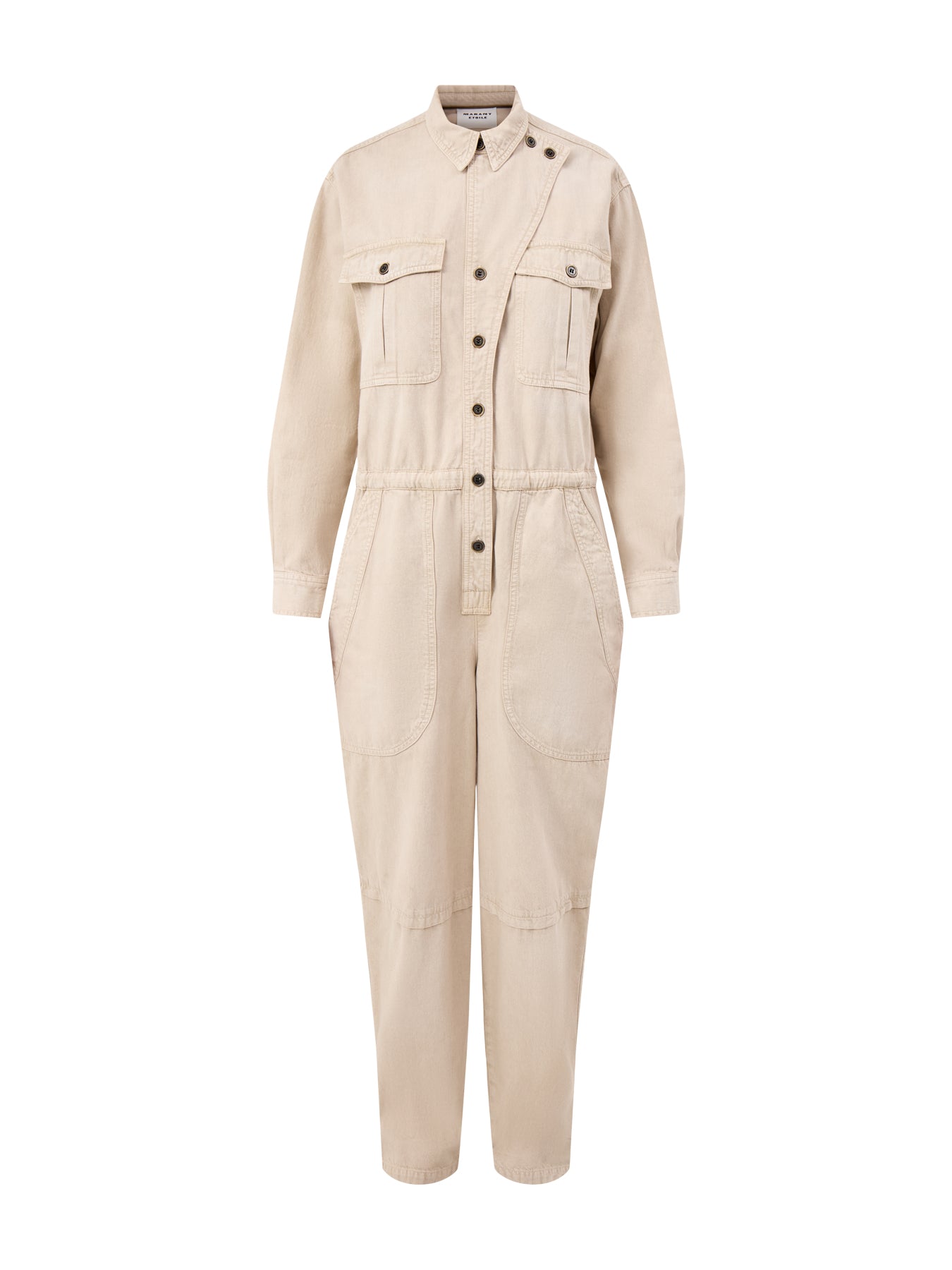 Nadia Boiler Suit Ecru