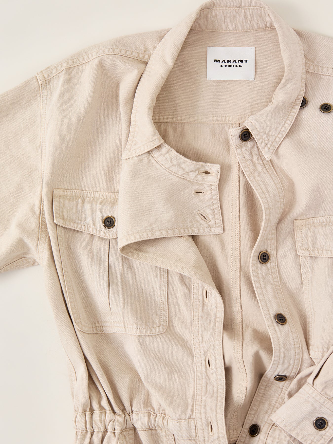 Nadia Boiler Suit Ecru