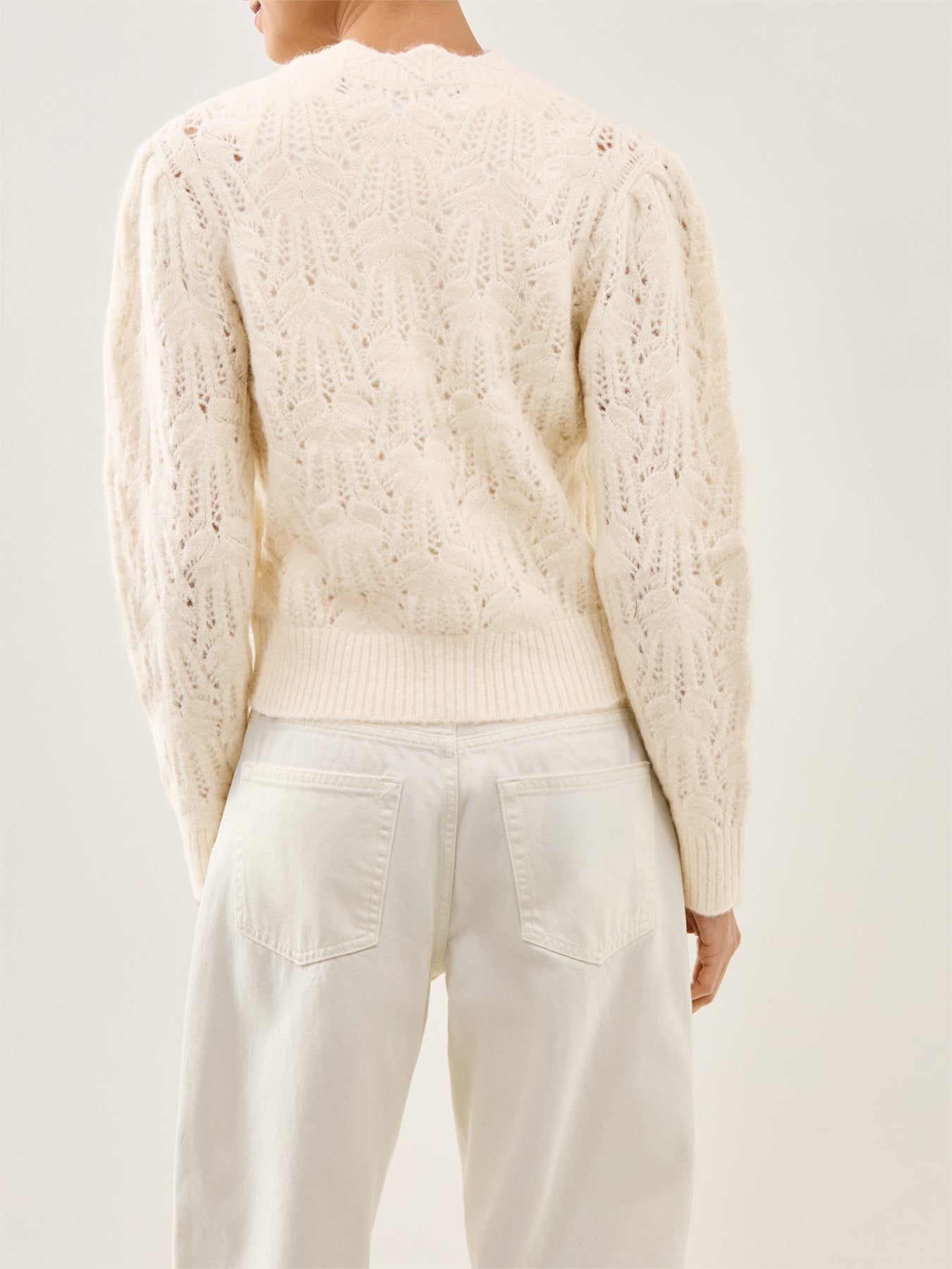 Maxine Cardigan Ecru