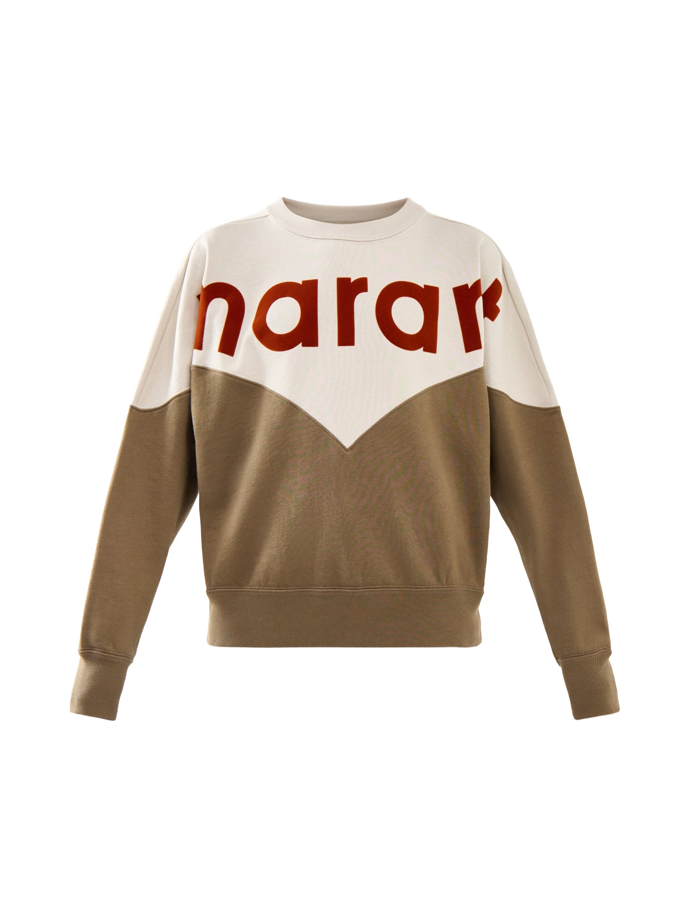 Houston-Gz Jersey Crewneck Logo Colour Block Sweatshirt