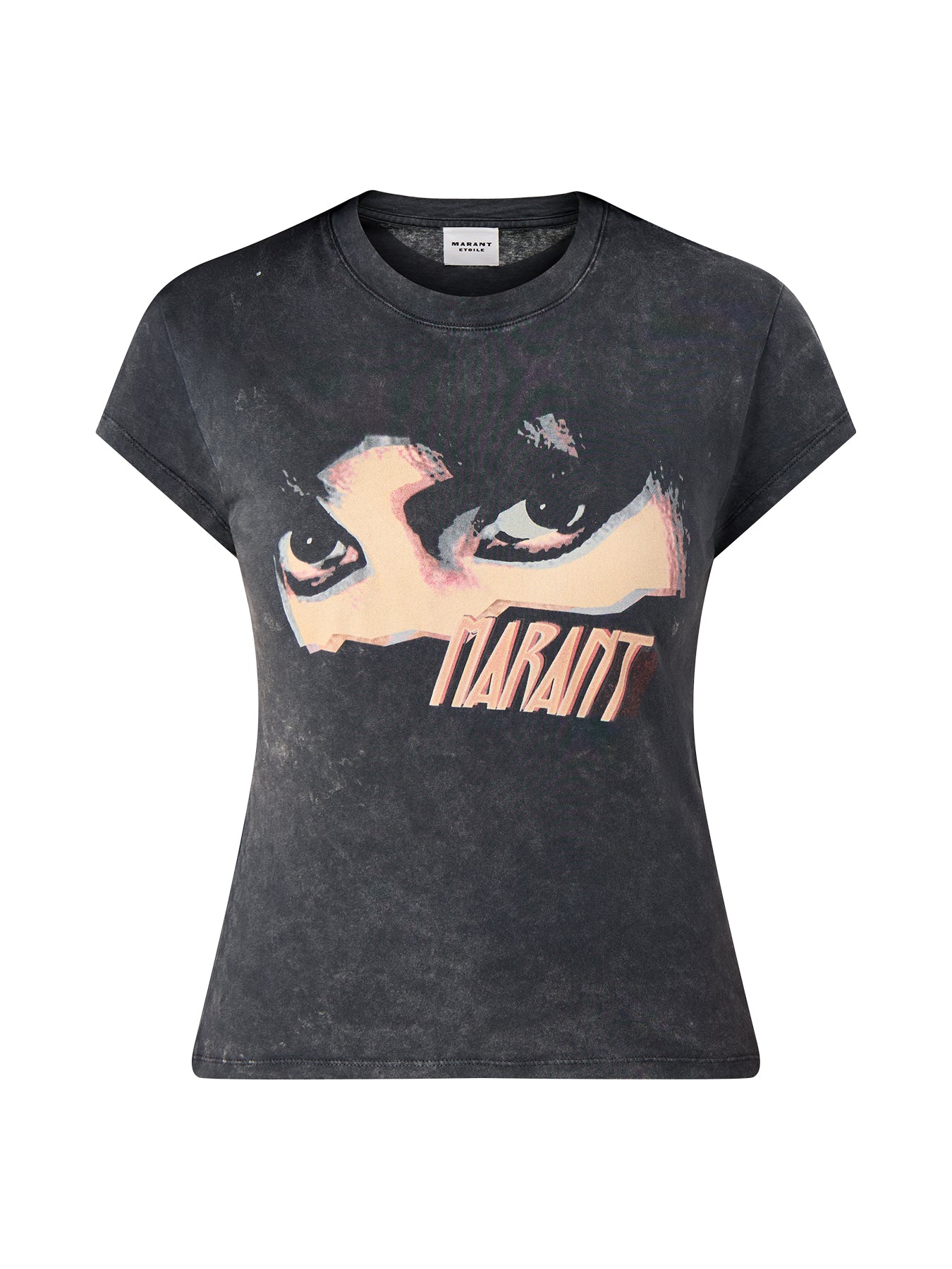 Eloane-Ga Logo Faded Baby Te