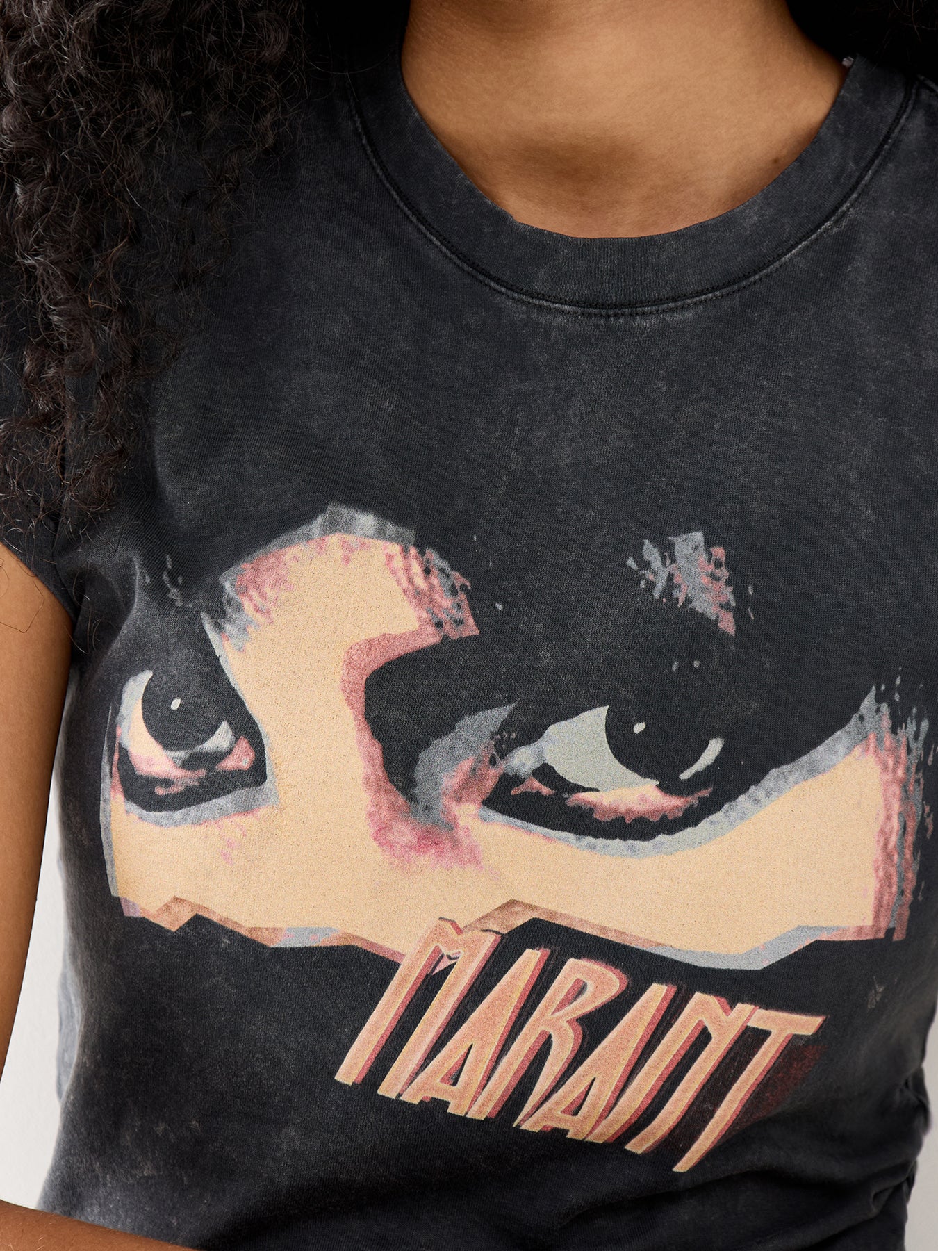 Eloane-Ga Logo Faded Baby Te