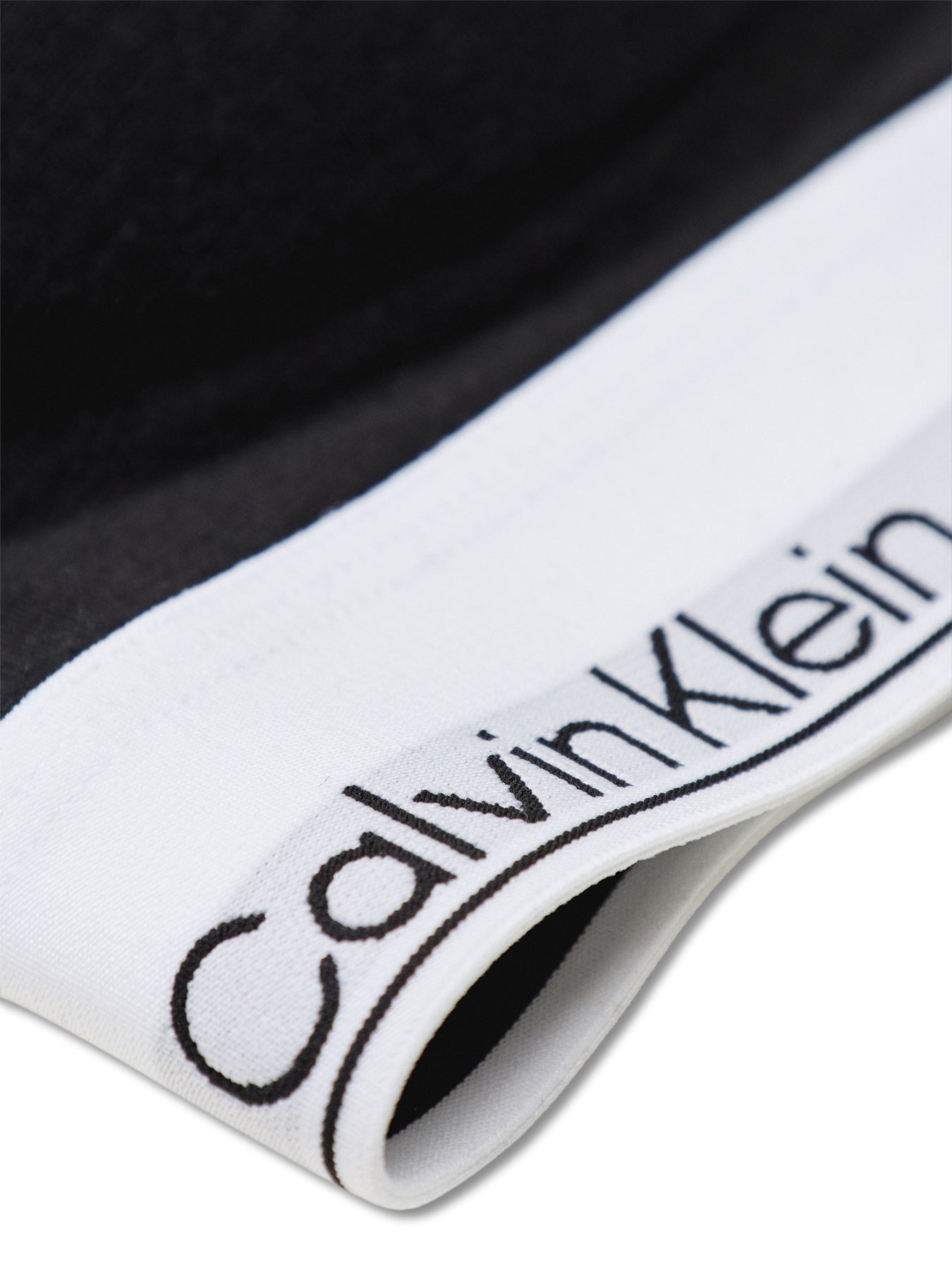 Icon Cotton Unlined Bralette Black