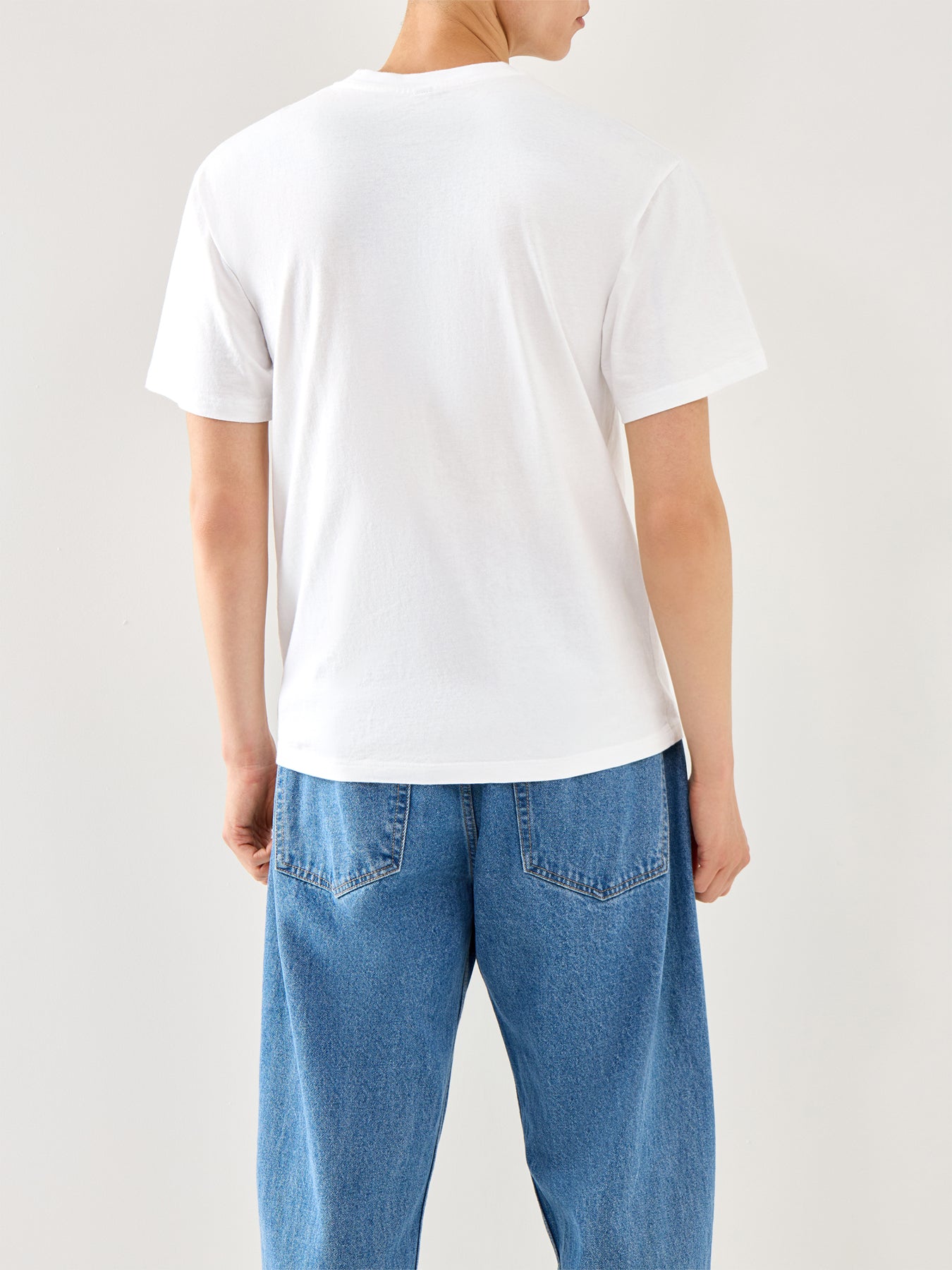 Mini Problemo Shott Sleeves Tee White