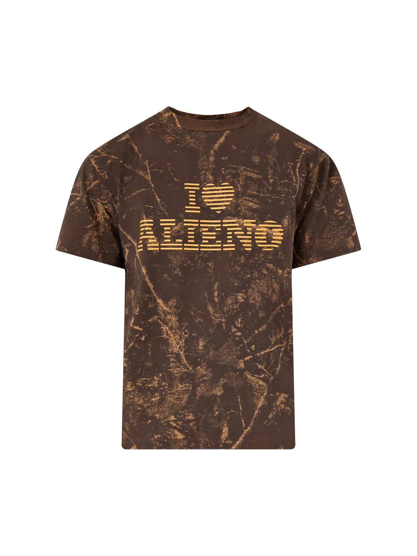 I Love Alieno Camo Short Sleeves Tee Multi