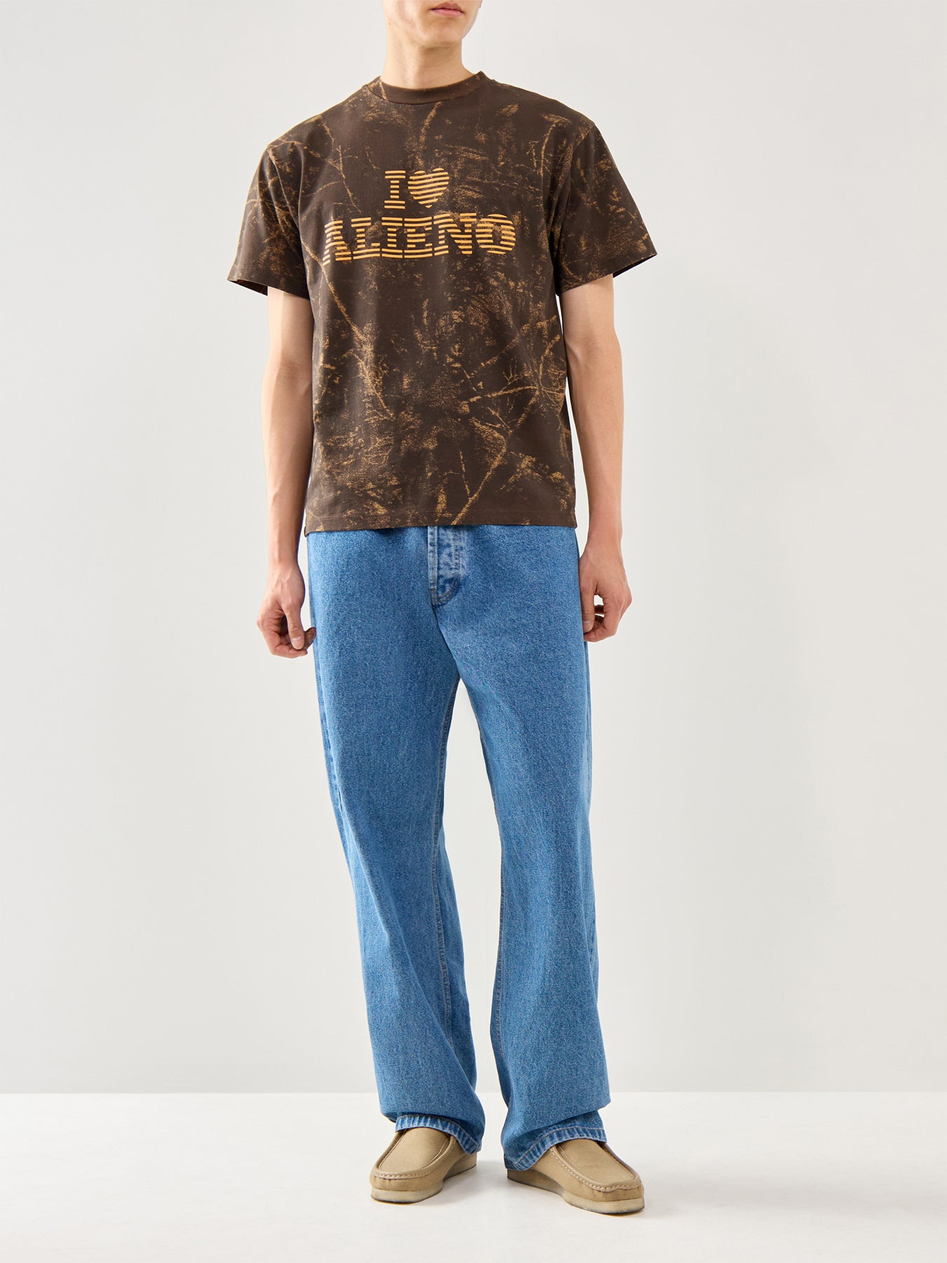 I Love Alieno Camo Short Sleeves Tee Multi
