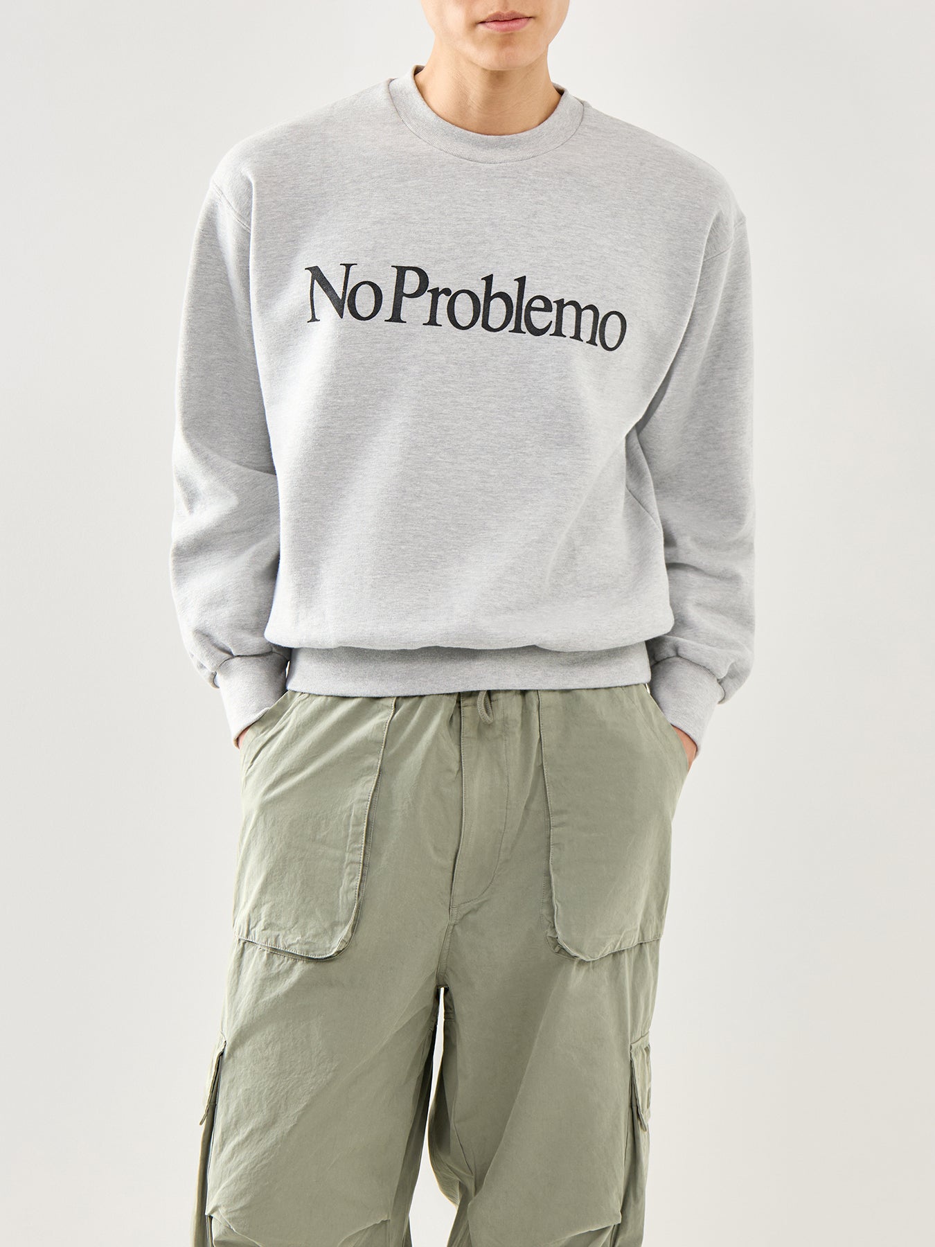 No Problemo Sweatshirt Grey