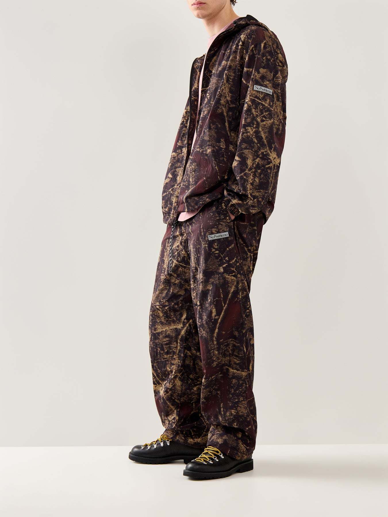 Forest Glitch Nylon Jacket