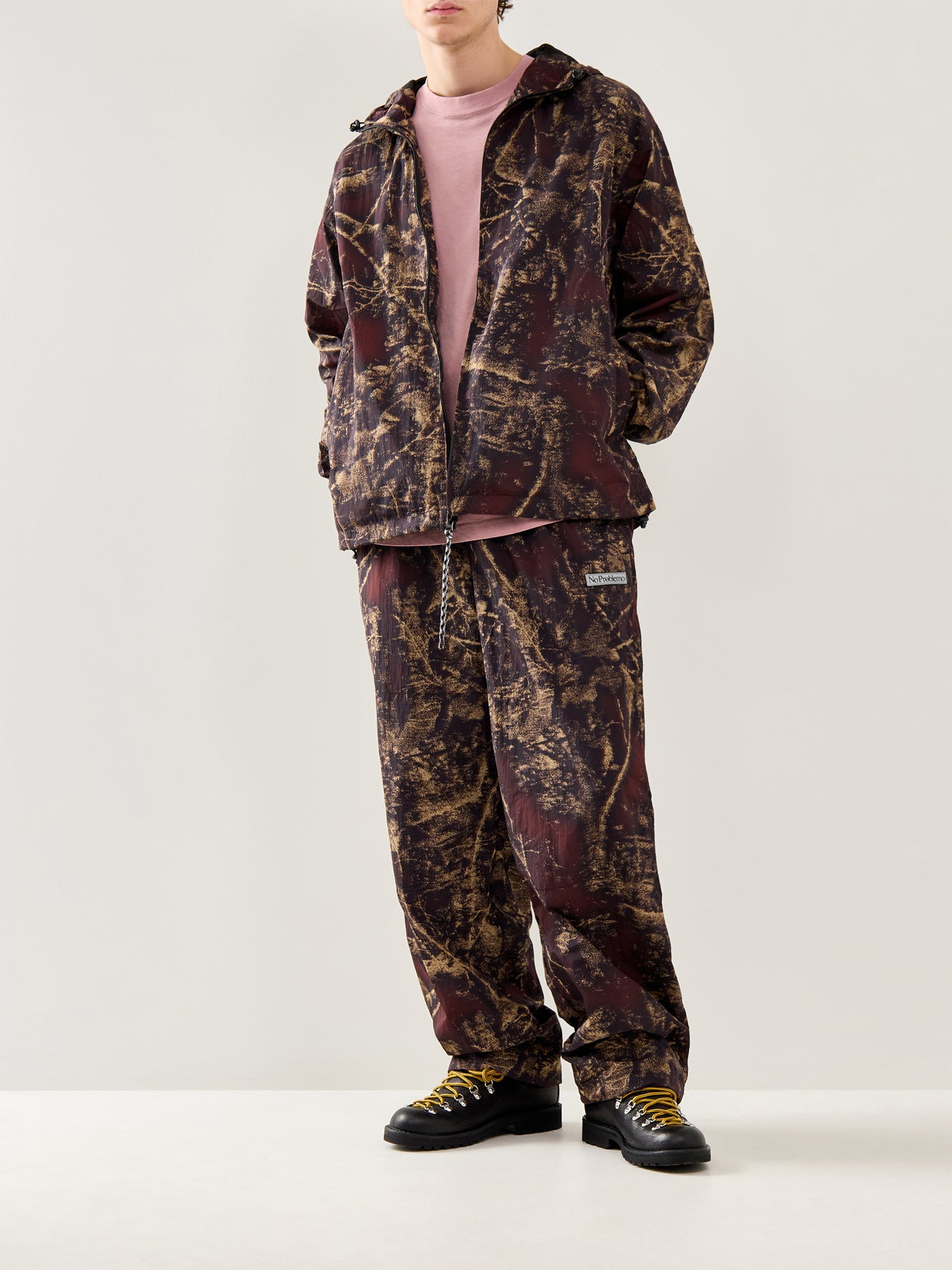 Forest Glitch Nylon Pant