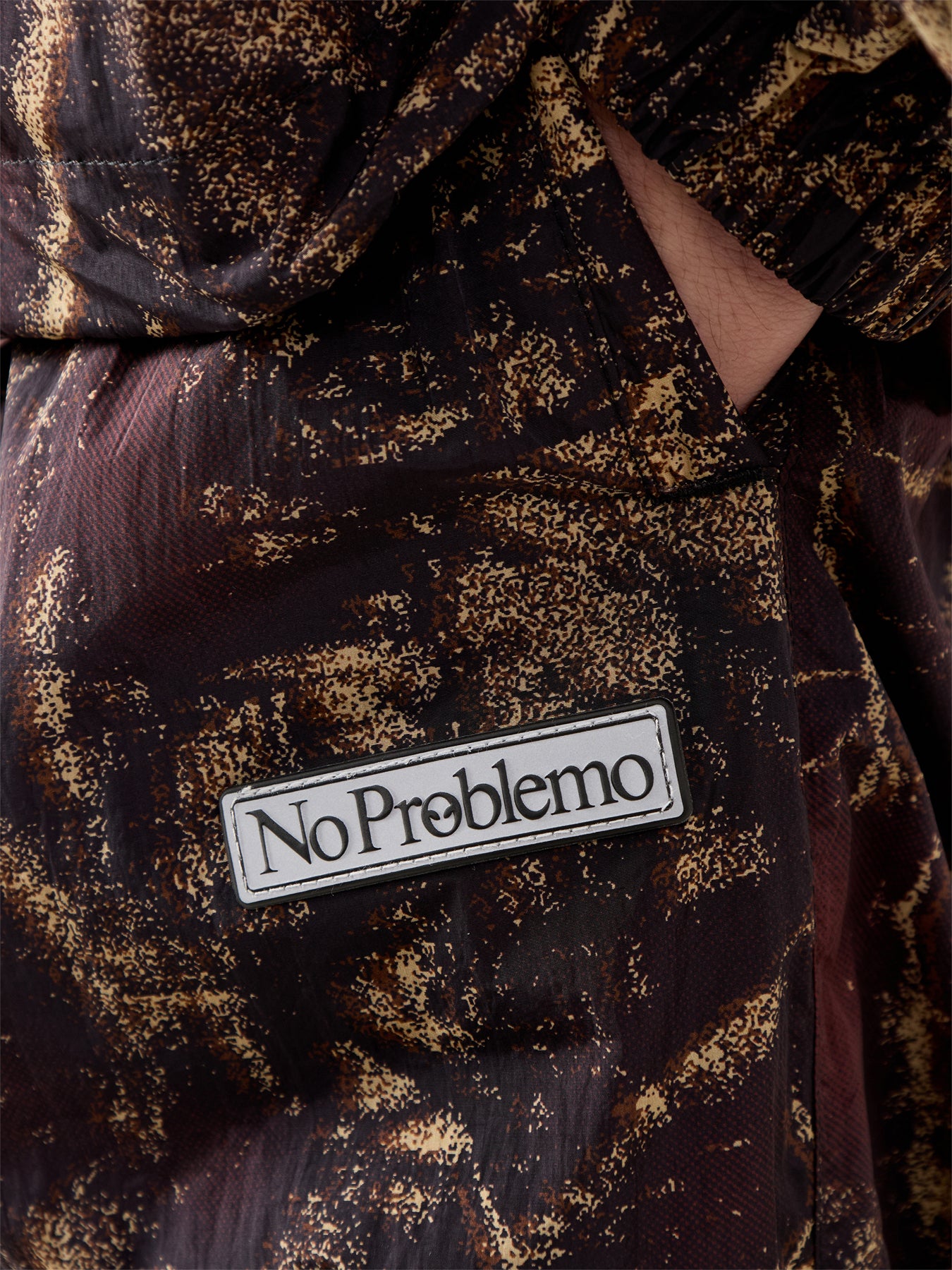 Forest Glitch Nylon Pant