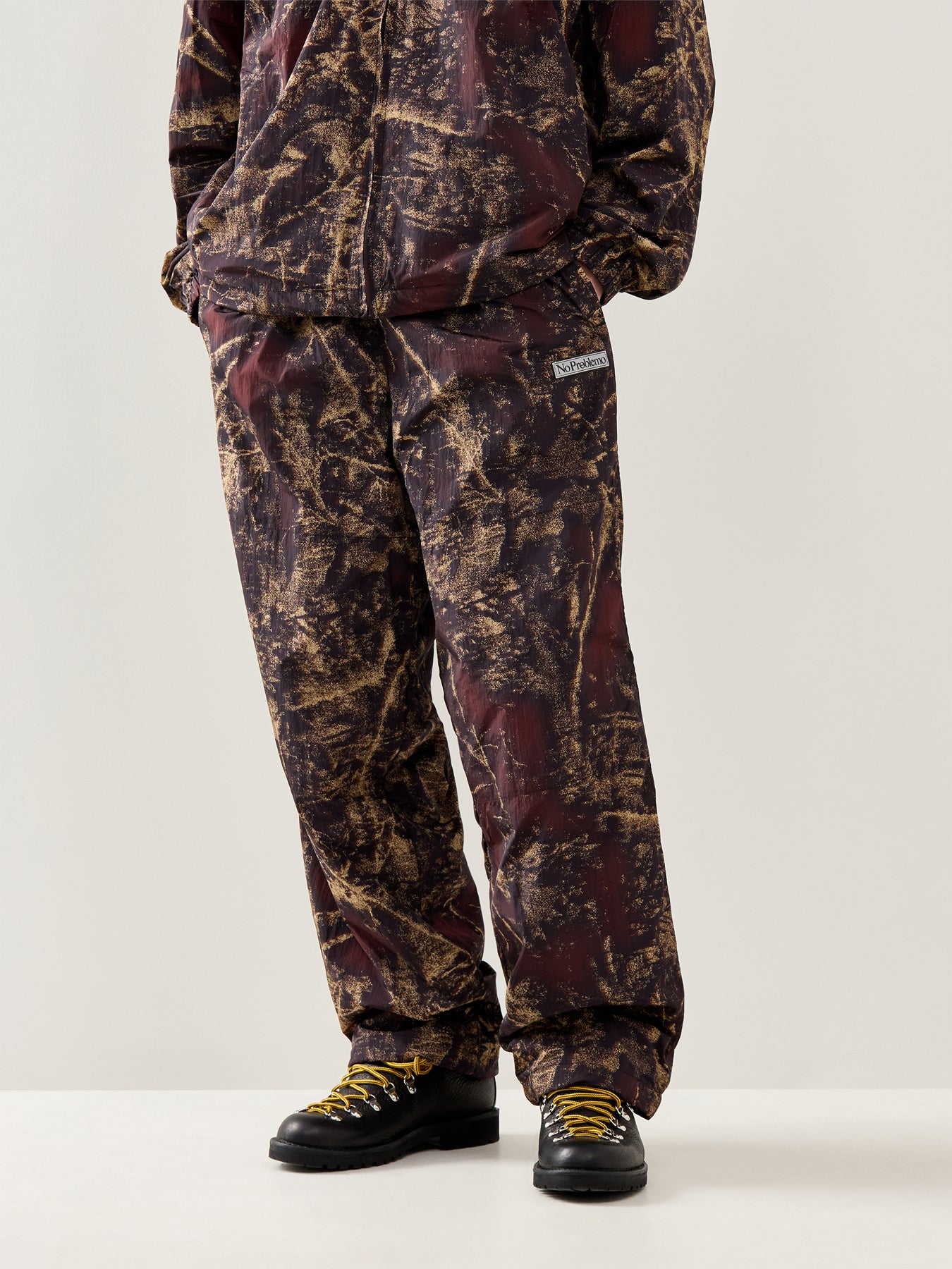 Forest Glitch Nylon Pant