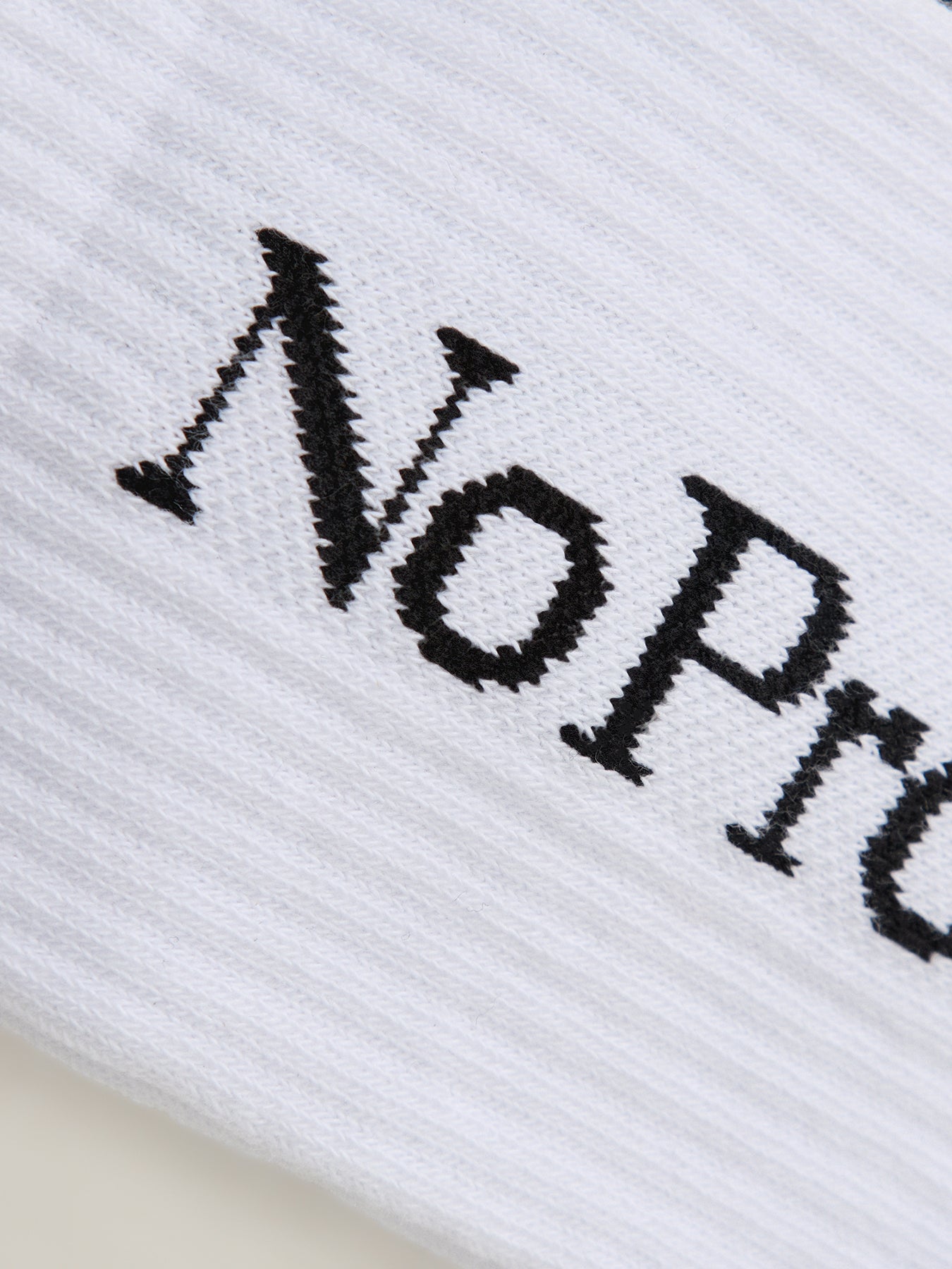 No Problemo Sock White