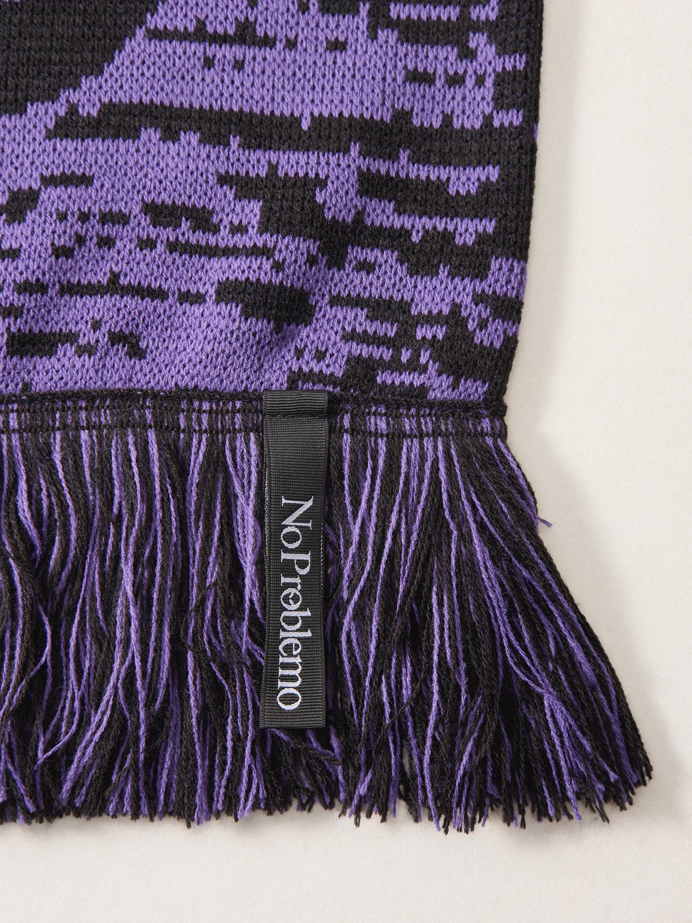 Glitch Scarf Lilac