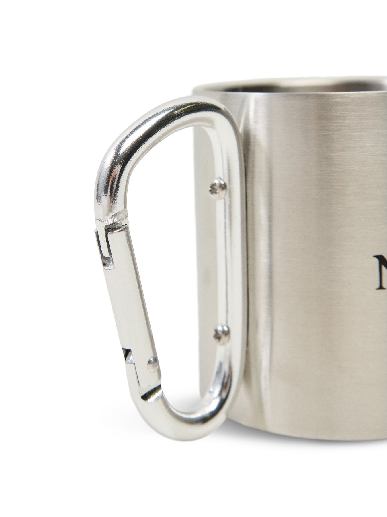 No Problemo Carabiner Mug Silver