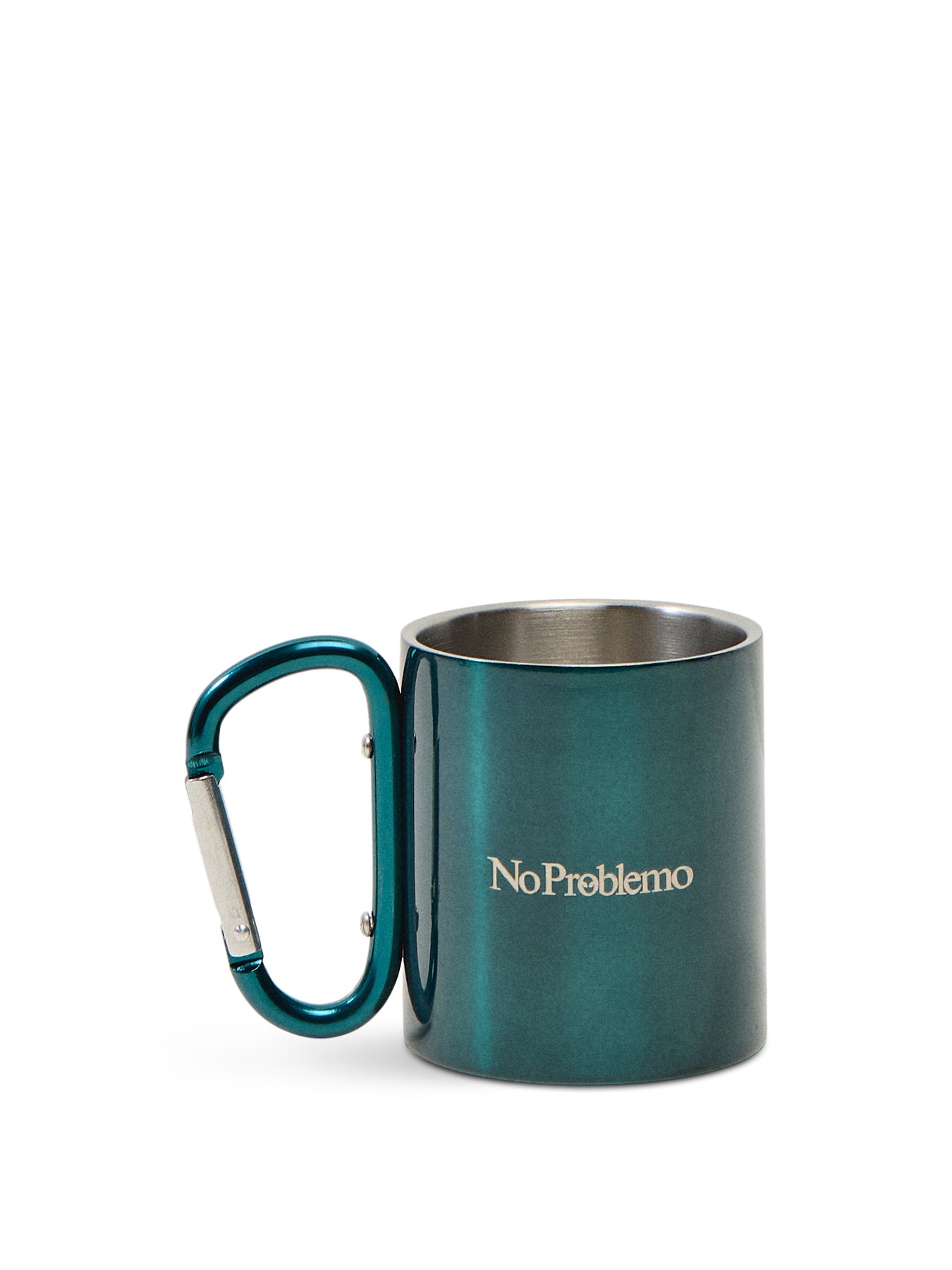 No Problemo Carabiner Mug Green