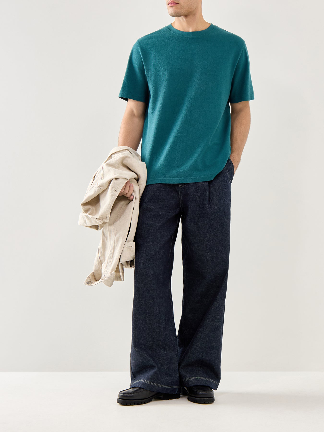 Dean Short Sleeves Tee Teal