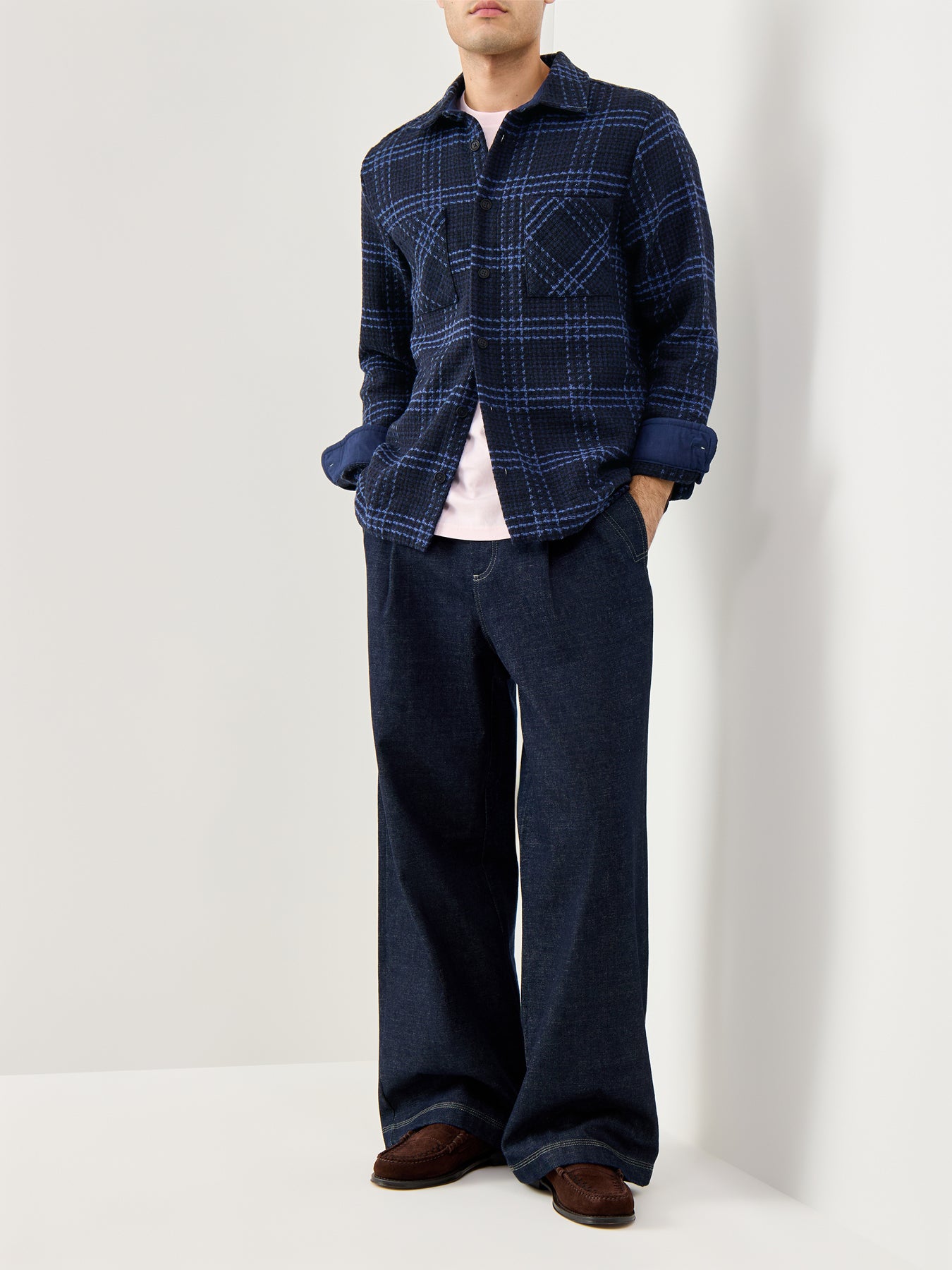 Whiting Overshirt Navy / Blue