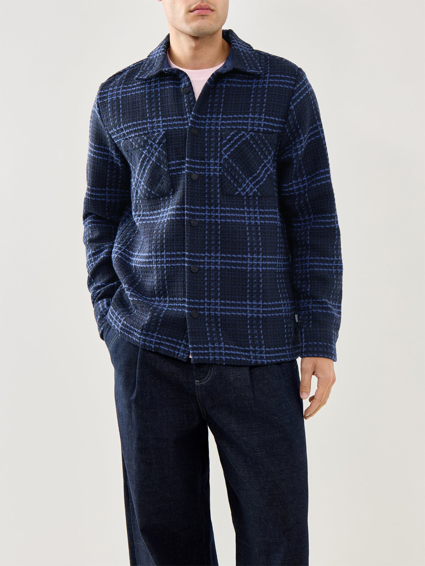 Whiting Overshirt Navy / Blue