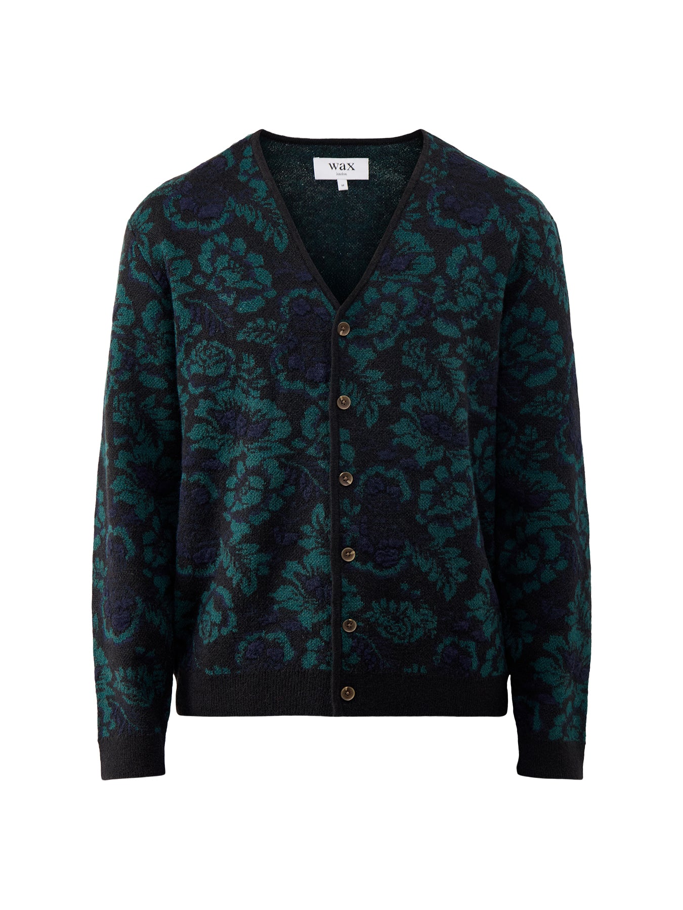 Alban Cardigan Black Green
