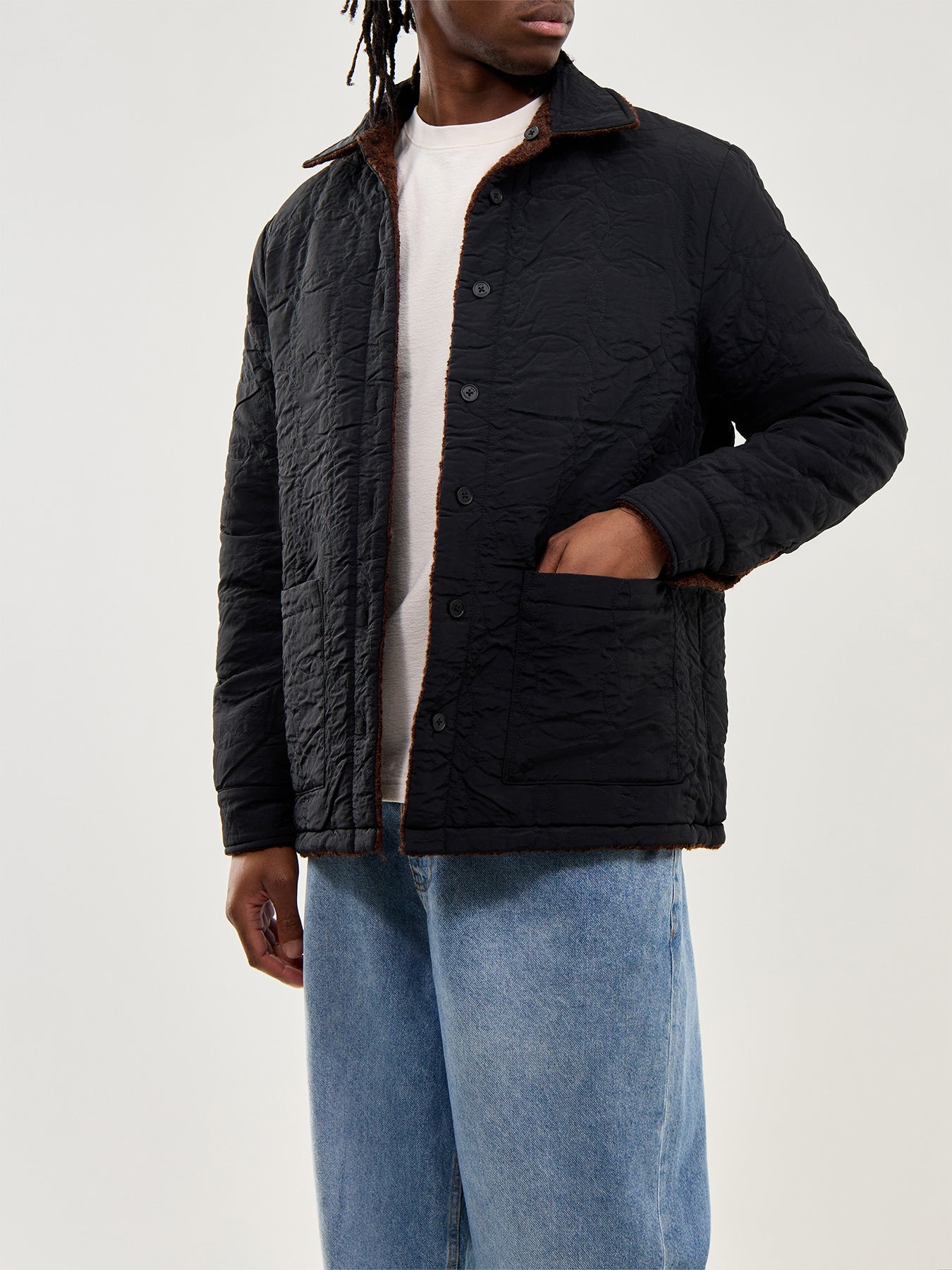 Mount Reversible Overshirt Brown